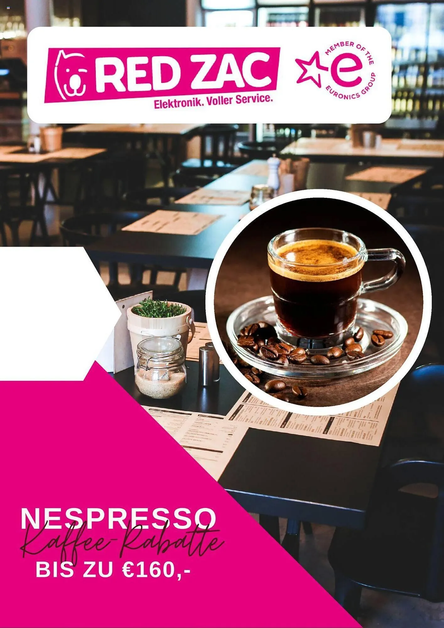 Red Zac Flugblatt von 16. August bis 27. Oktober 2024 - Flugblätt seite  1