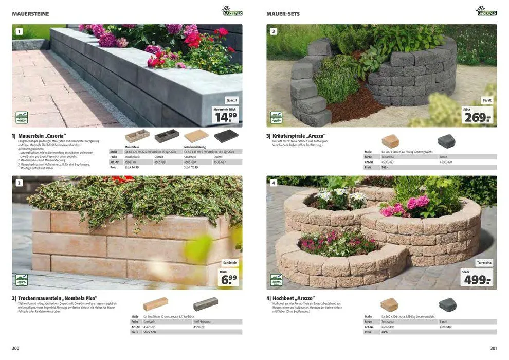 Hagebau flugblatt von 1. März bis 31. Dezember 2024 - Flugblätt seite  151