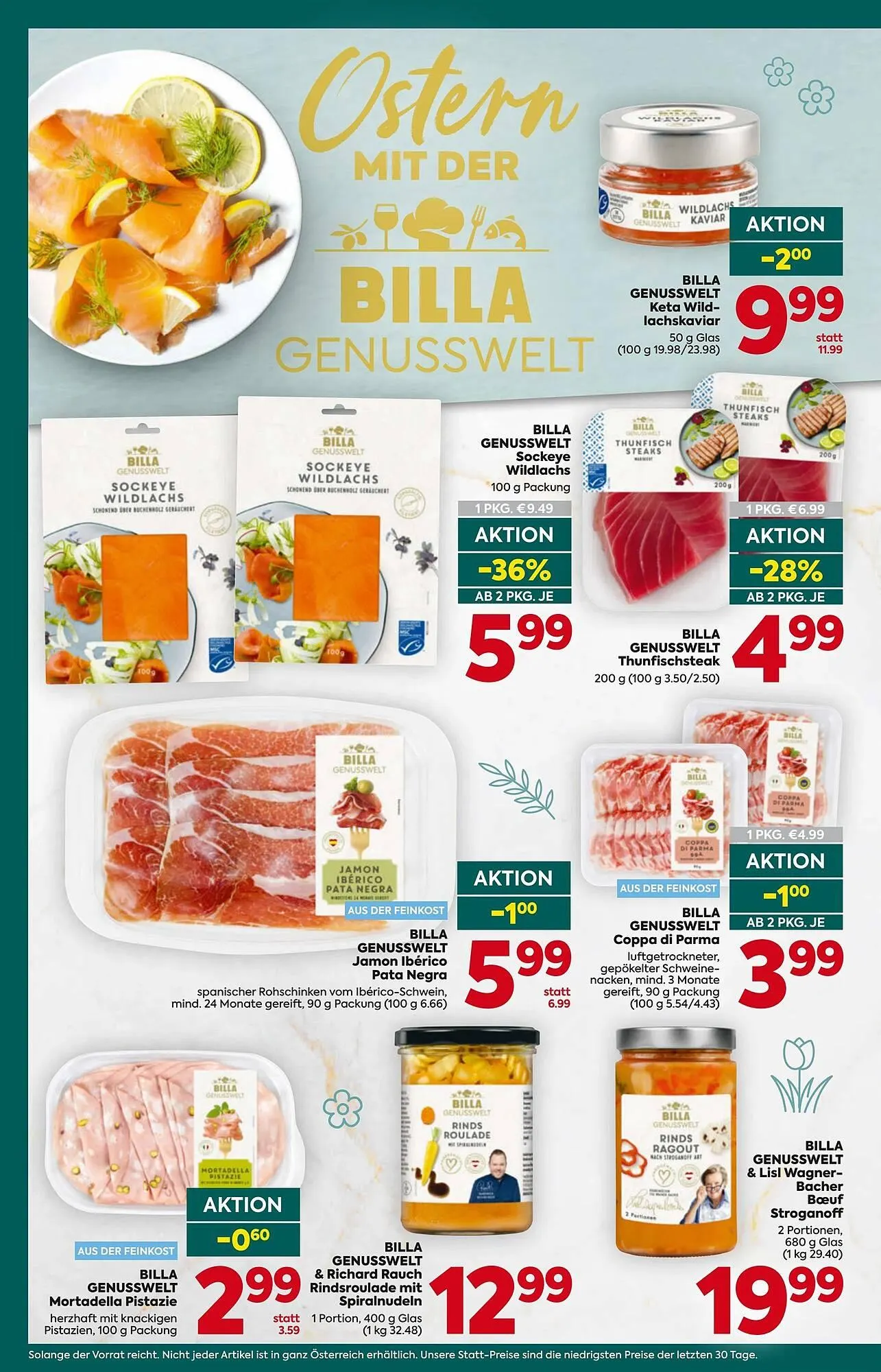 Billa Flugblatt von 5. März bis 11. März 2026 - Flugblätt seite 6