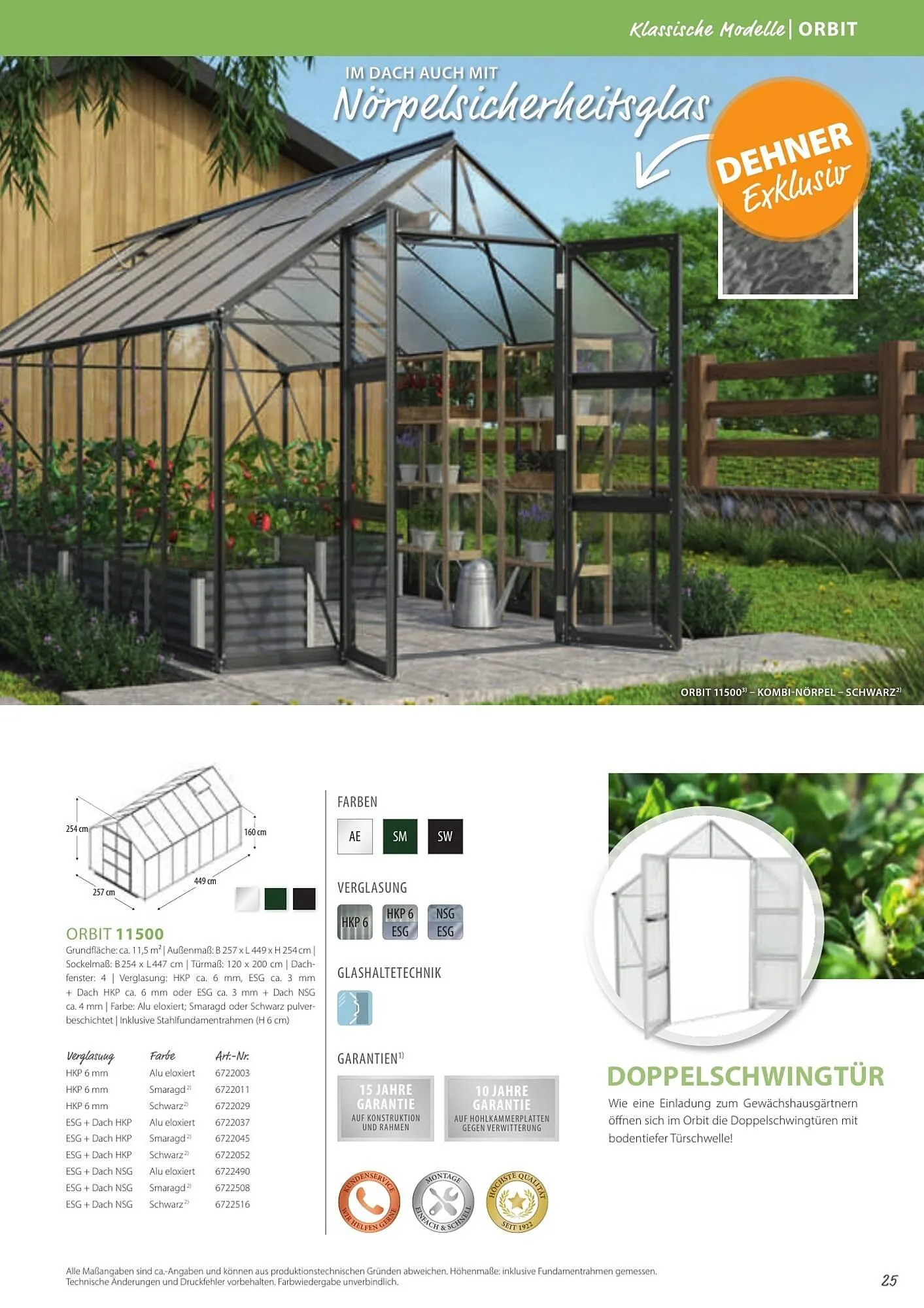 Dehner Flugblatt von 11. September bis 31. Dezember 2025 - Flugblätt seite  25