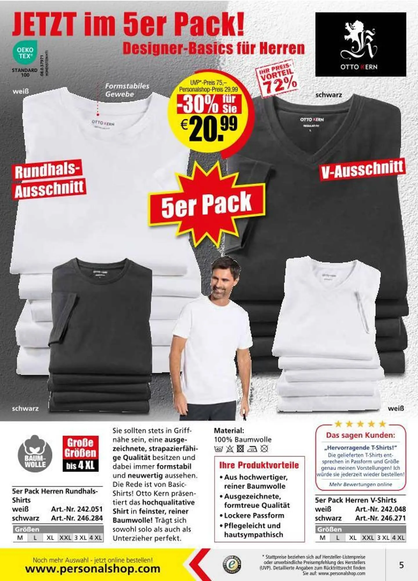 Personalshop Flugblatt von 1. November bis 30. November 2024 - Flugblätt seite  5