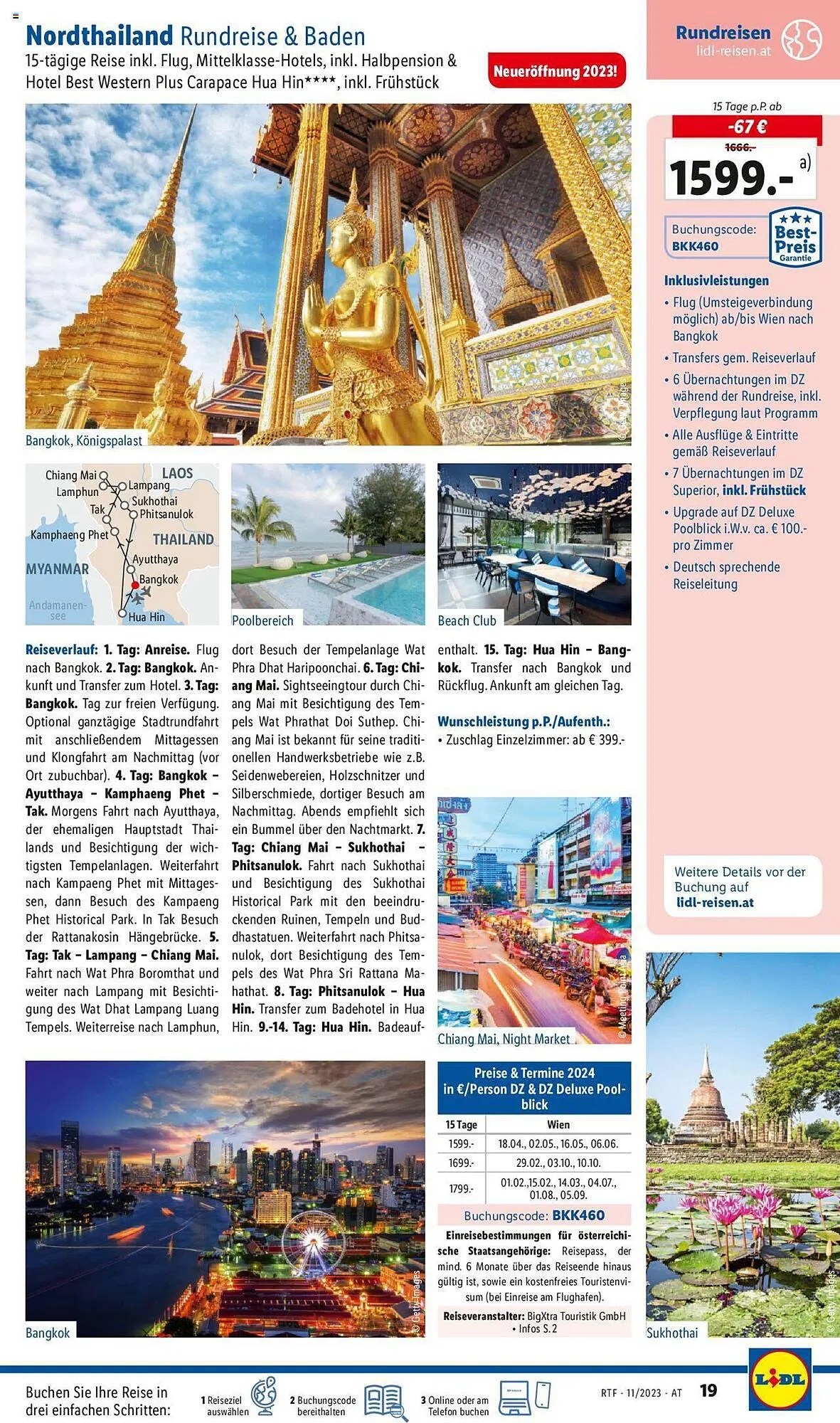 Lidl Flugblatt von 15. November bis 15. Dezember 2023 - Flugblätt seite 19