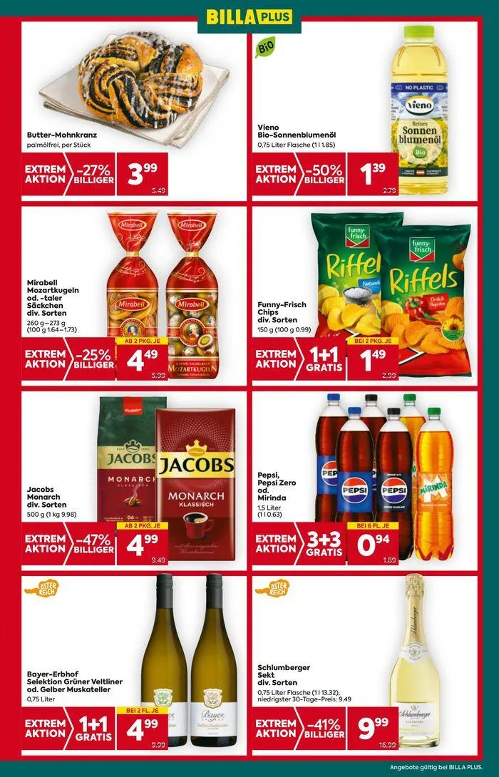 BILLA PLUS Flugblatt von 7. August bis 21. August 2024 - Flugblätt seite 5