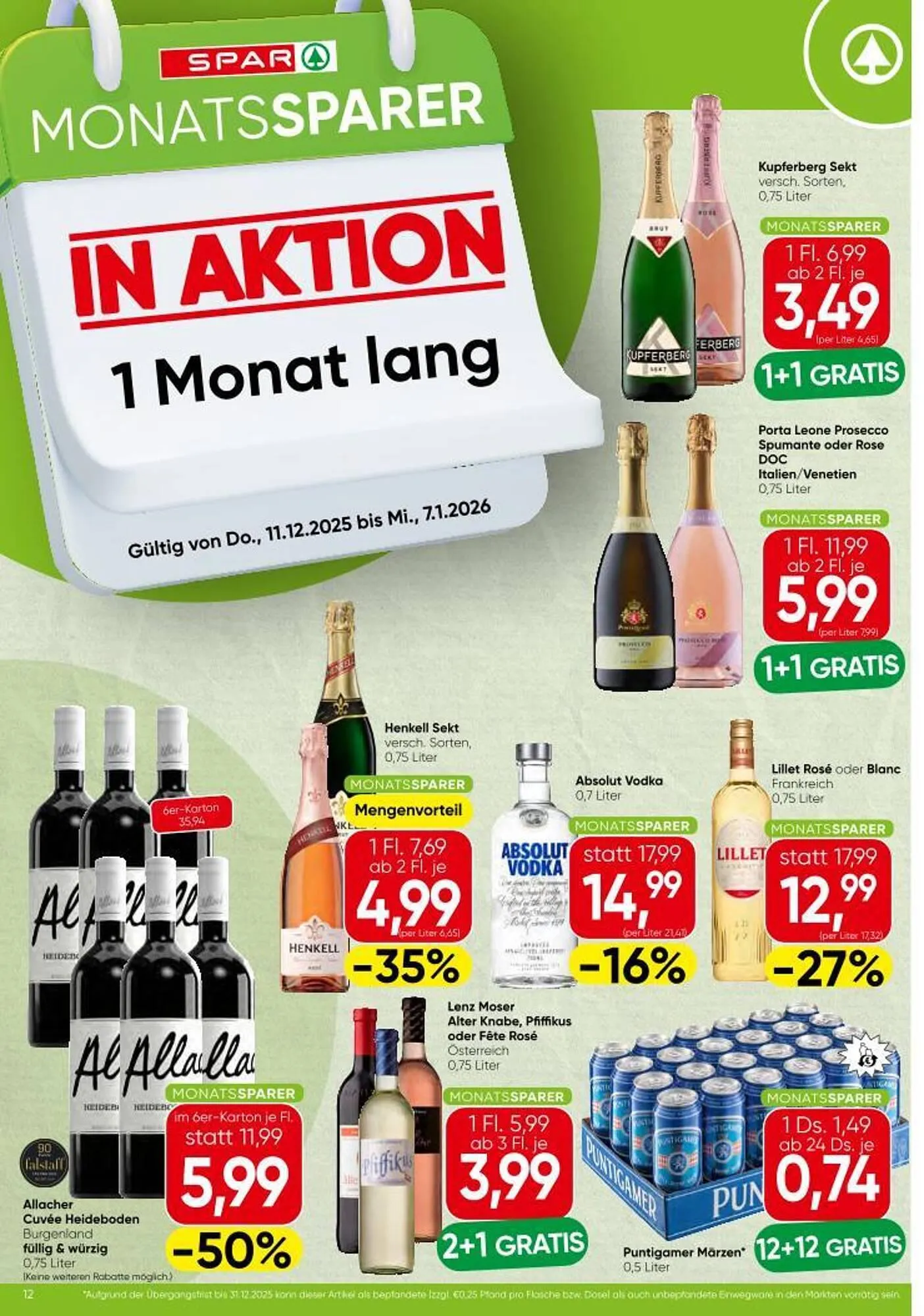 Interspar Flugblatt von 11. Dezember bis 17. Dezember 2025 - Flugblätt seite  12