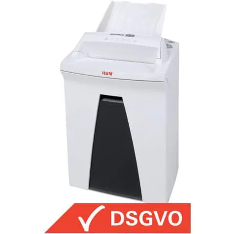 Aktenvernichter SecurioAF150 Auto weiß/schwarz Partikelschnitt 4,5x30mm HSM 2083111
