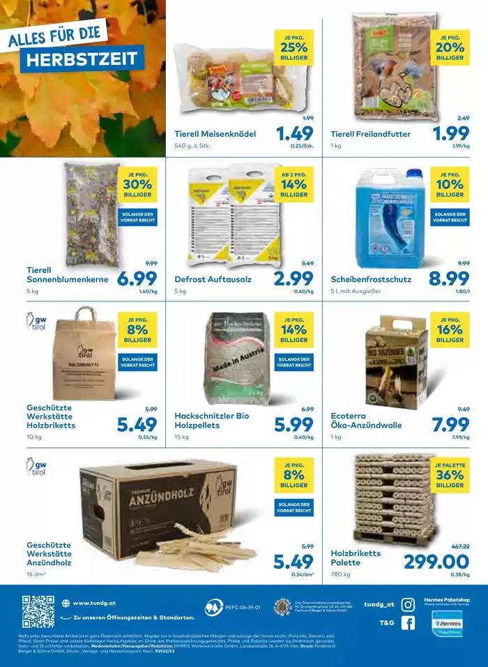 Sonderangebote für Sie von 20. Oktober bis 3. November 2024 - Flugblätt seite 8