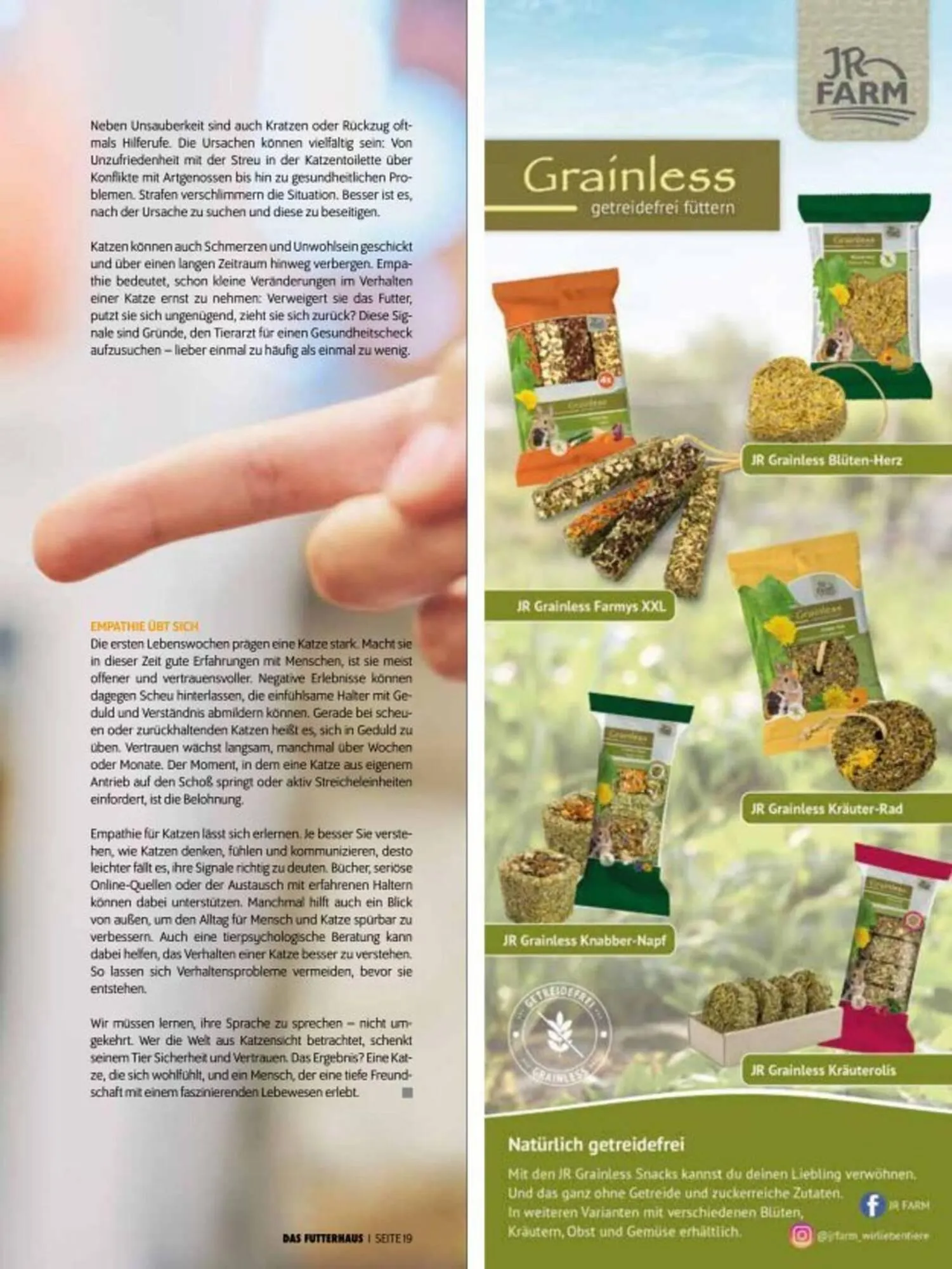 Das Futterhaus Prospekt von 3. Oktober bis 30. November 2025 - Flugblätt seite  19