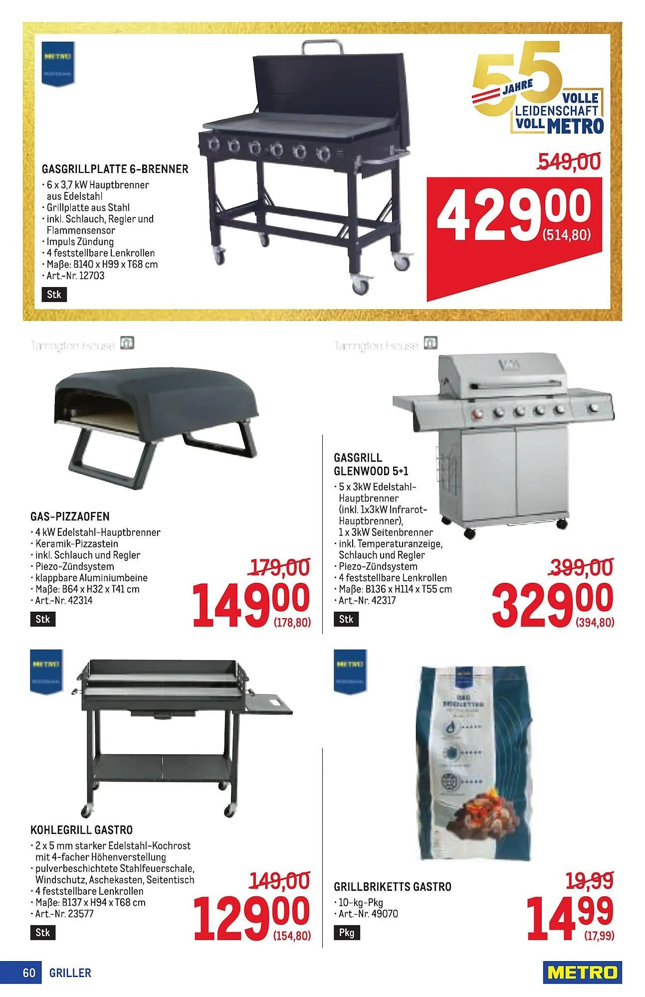 Metro Flugblatt von 16. April bis 29. April 2026 - Flugblätt seite  60