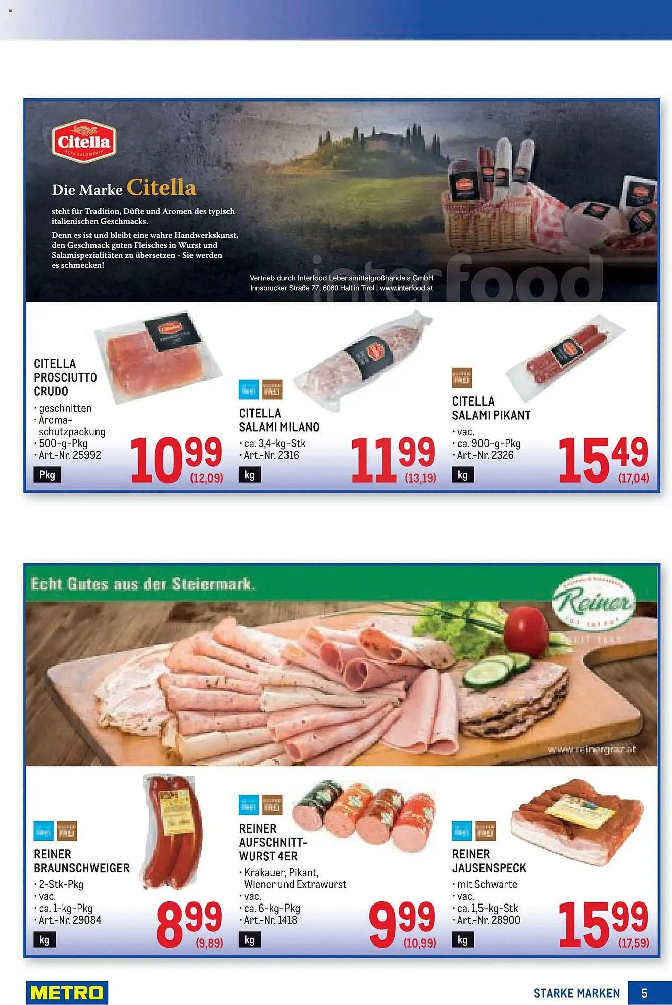 Metro Flugblatt von 9. Juli bis 22. Juli 2026 - Flugblätt seite 5
