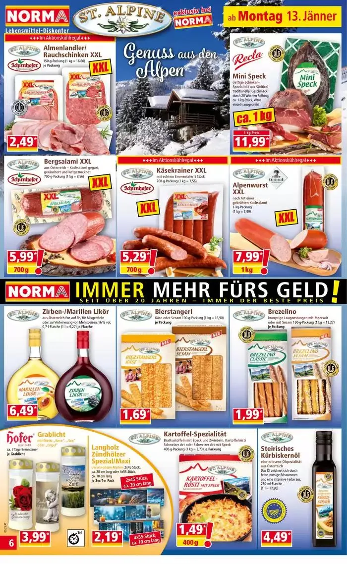 Unsere besten Schnäppchen von 13. Jänner bis 17. Jänner 2025 - Flugblätt seite  6