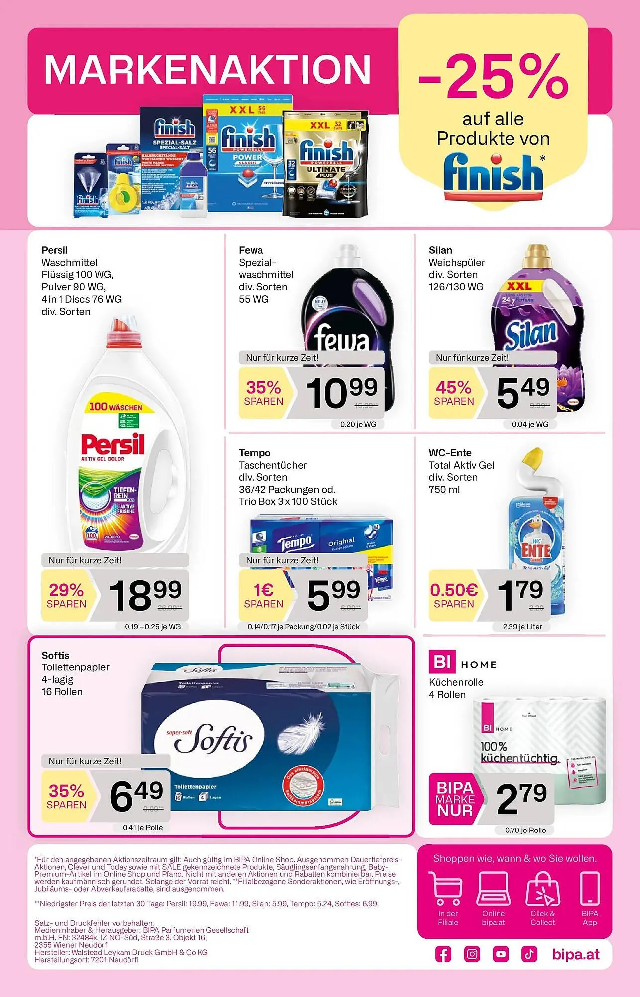 Bipa Flugblatt von 8. Jänner bis 21. Jänner 2026 - Flugblätt seite  10