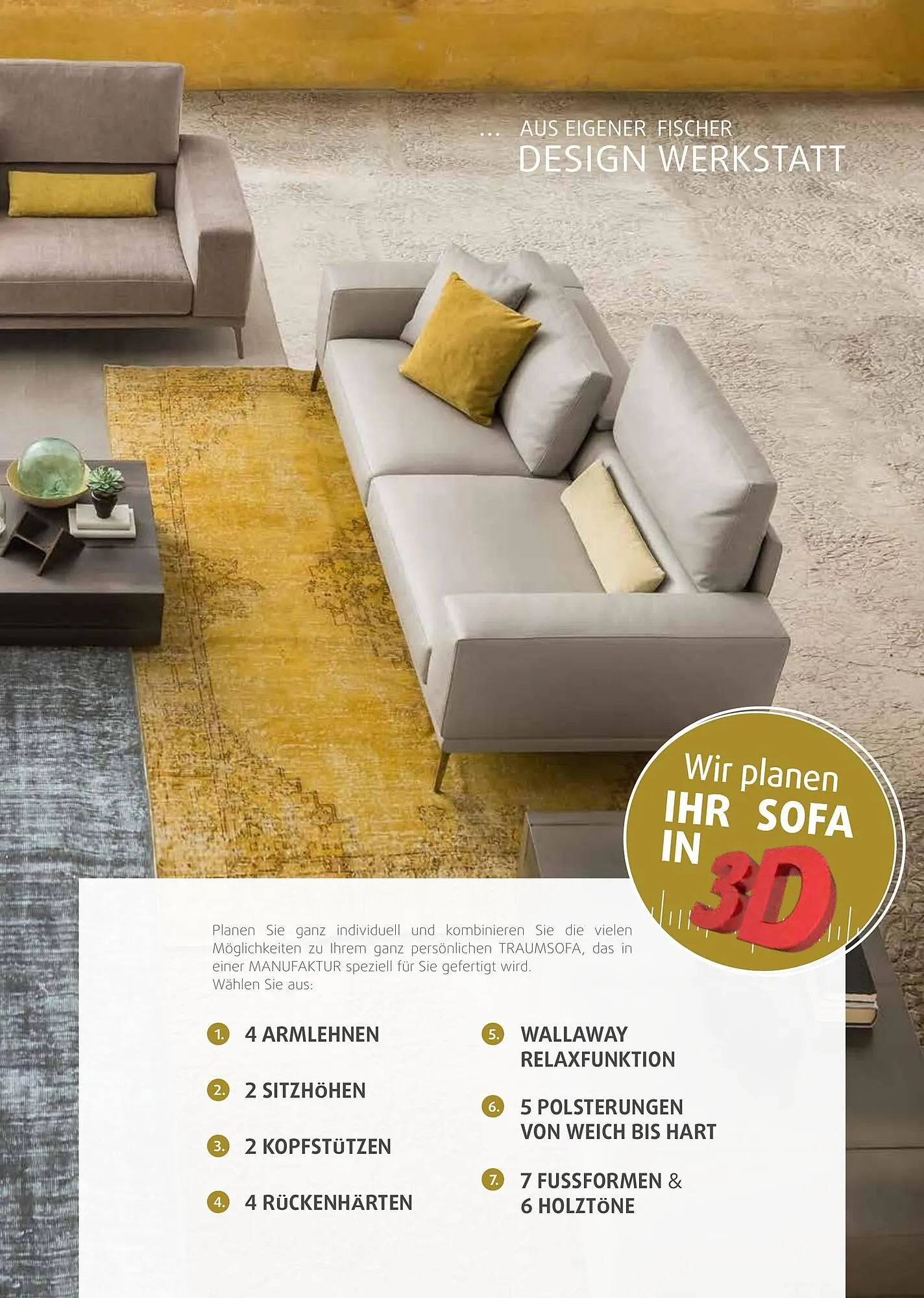 Polstermöbel Fischer Flugblatt von 19. Februar bis 31. Jänner 2063 - Flugblätt seite  57