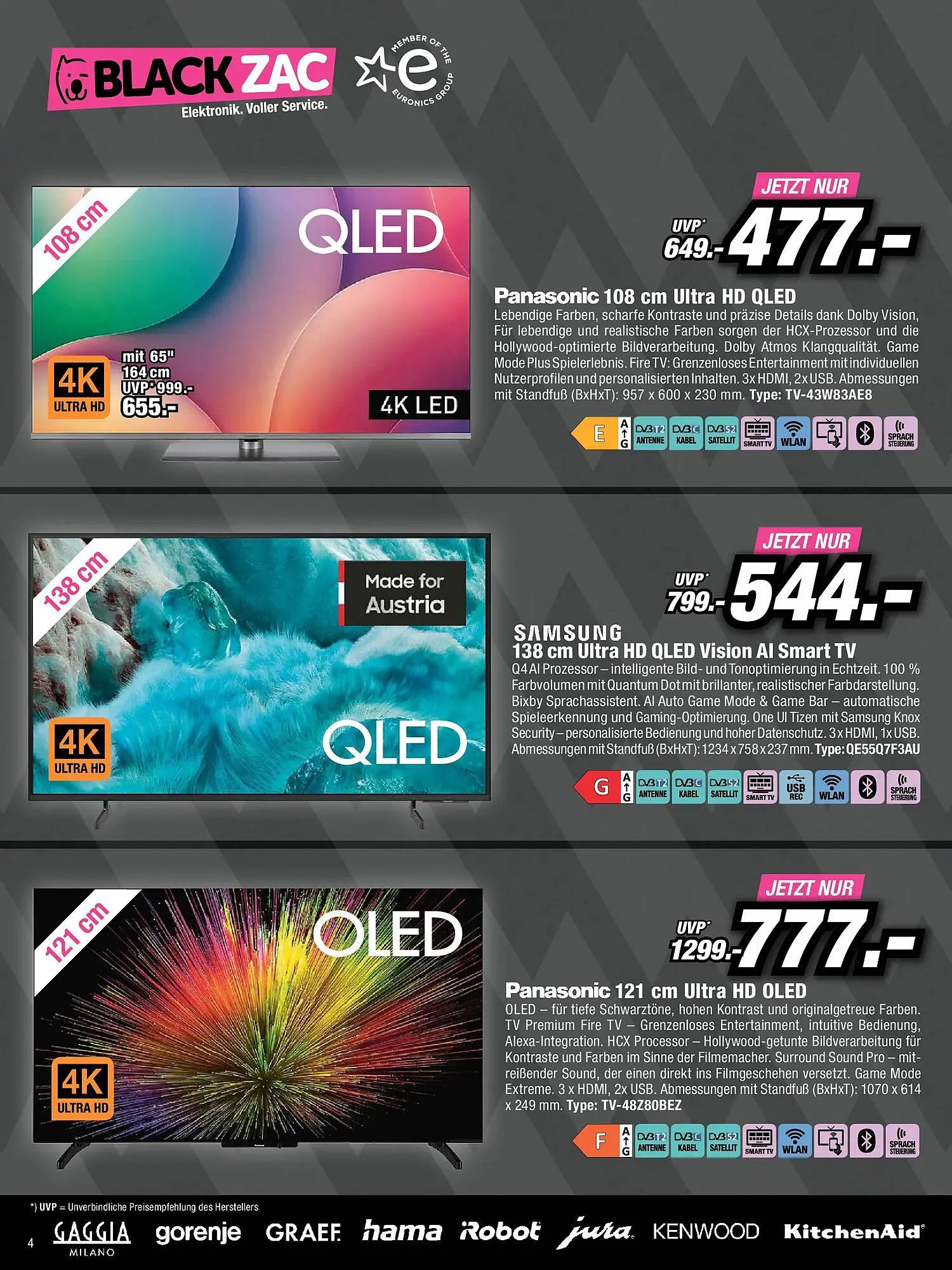 Red Zac Flugblatt von 23. November bis 10. Dezember 2025 - Flugblätt seite  4