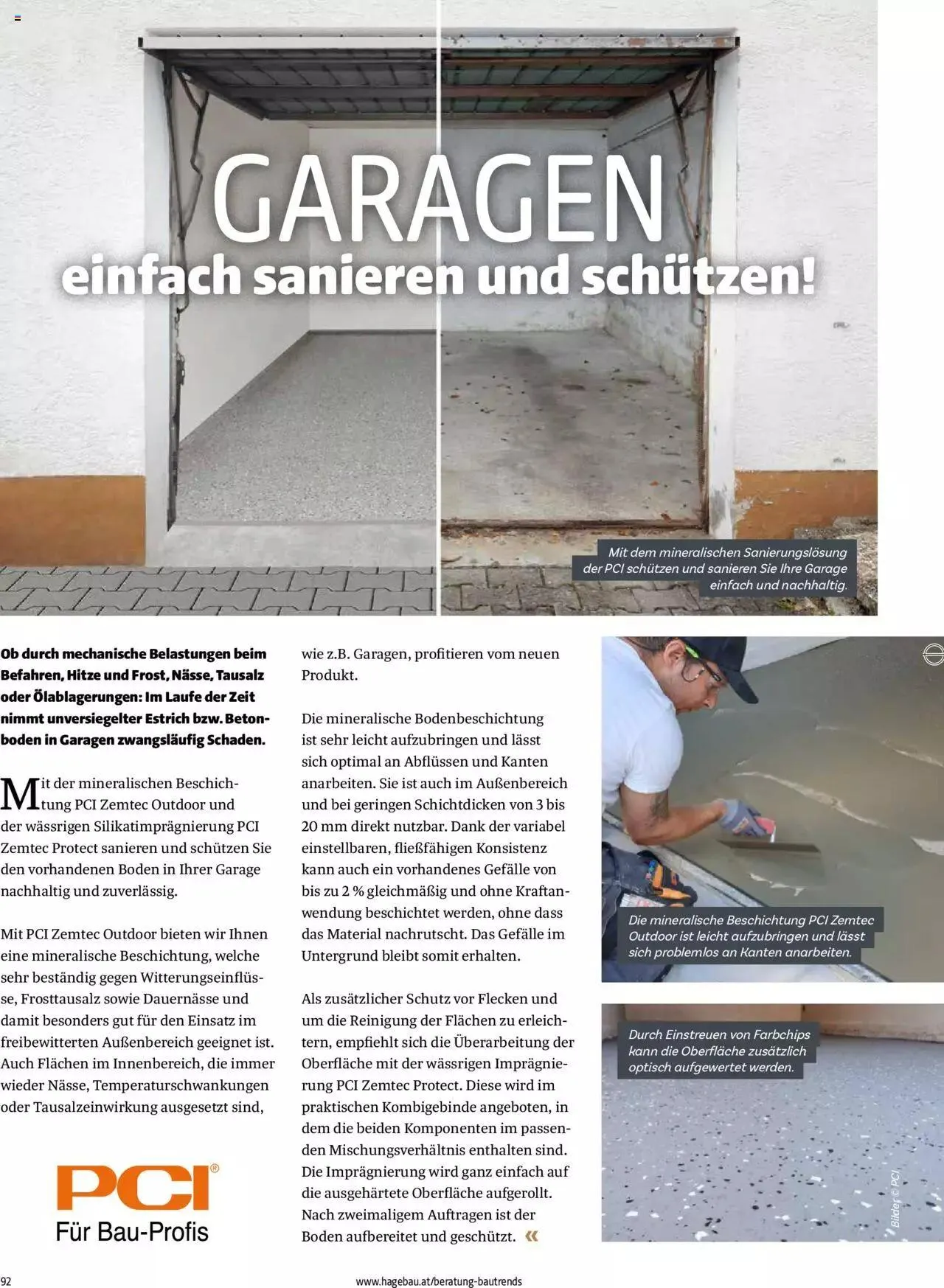 Hagebau Bautrends von 4. April bis 31. Dezember 2024 - Flugblätt seite 92