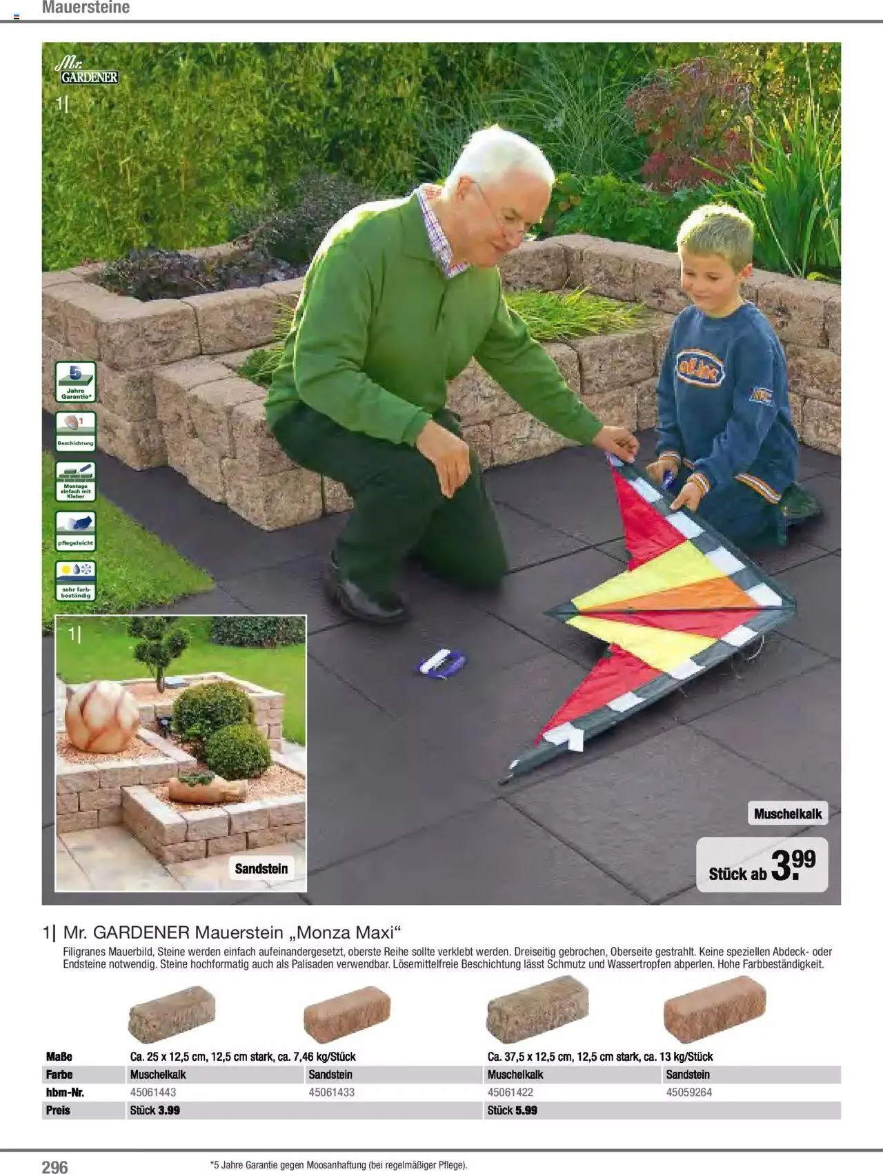 Hagebau Gartenjahr 2023 von 7. März bis 31. Dezember 2023 - Flugblätt seite 296