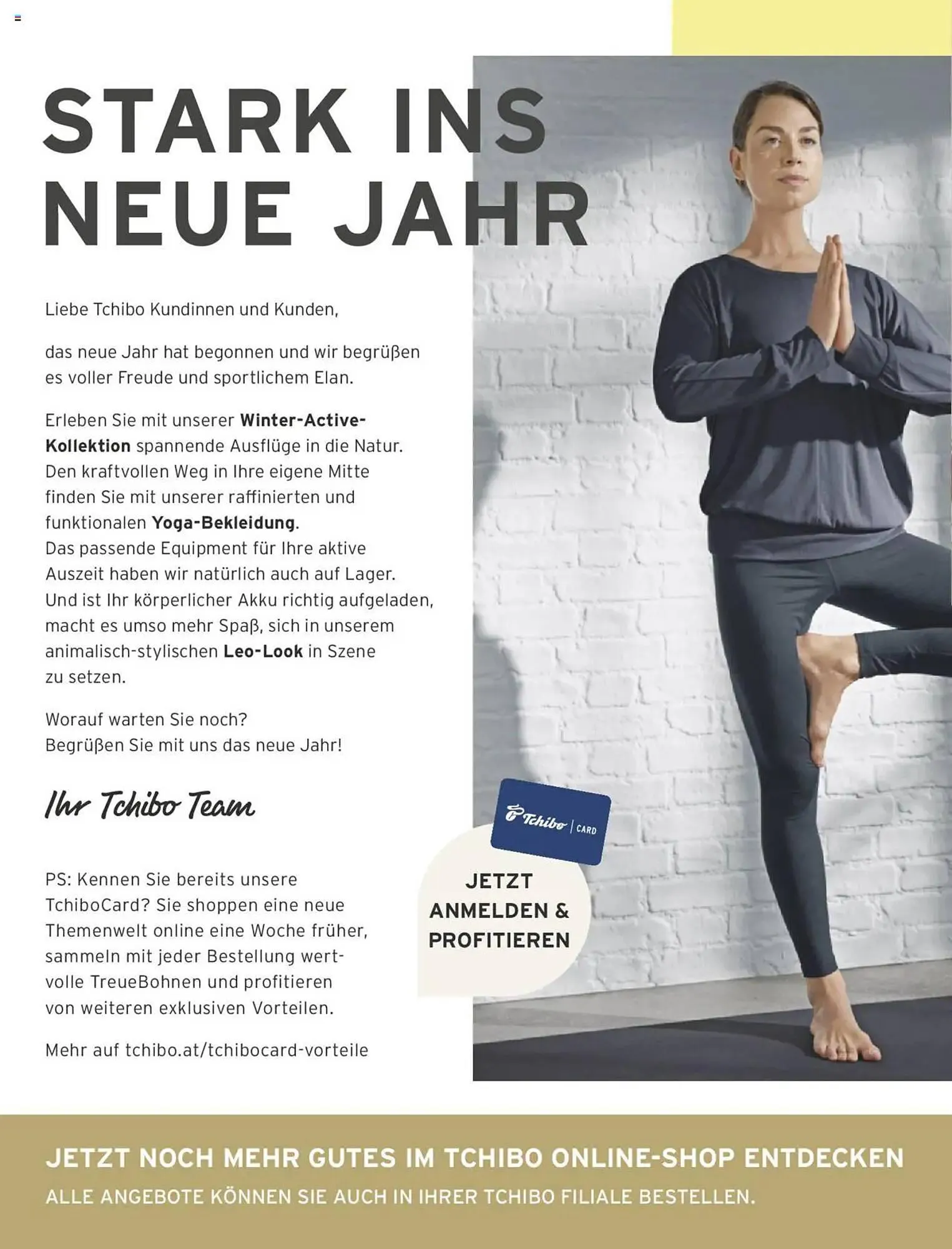 Tchibo Eduscho Flugblatt von 16. Jänner bis 28. Februar 2025 - Flugblätt seite  2