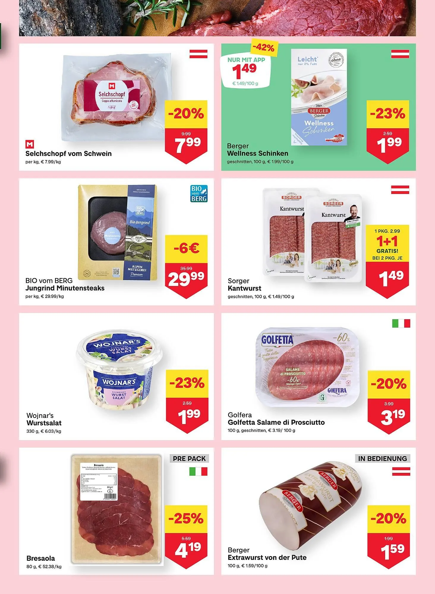 MPreis Flugblatt von 1. Jänner bis 7. Jänner 2026 - Flugblätt seite  3