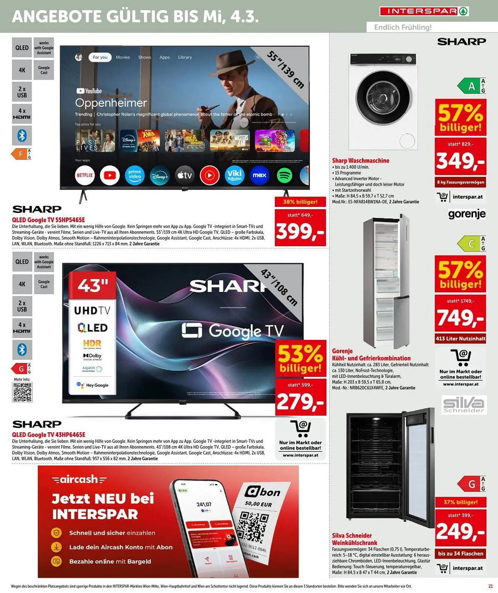 Interspar Flugblatt von 12. Februar bis 25. Februar 2026 - Flugblätt seite  21