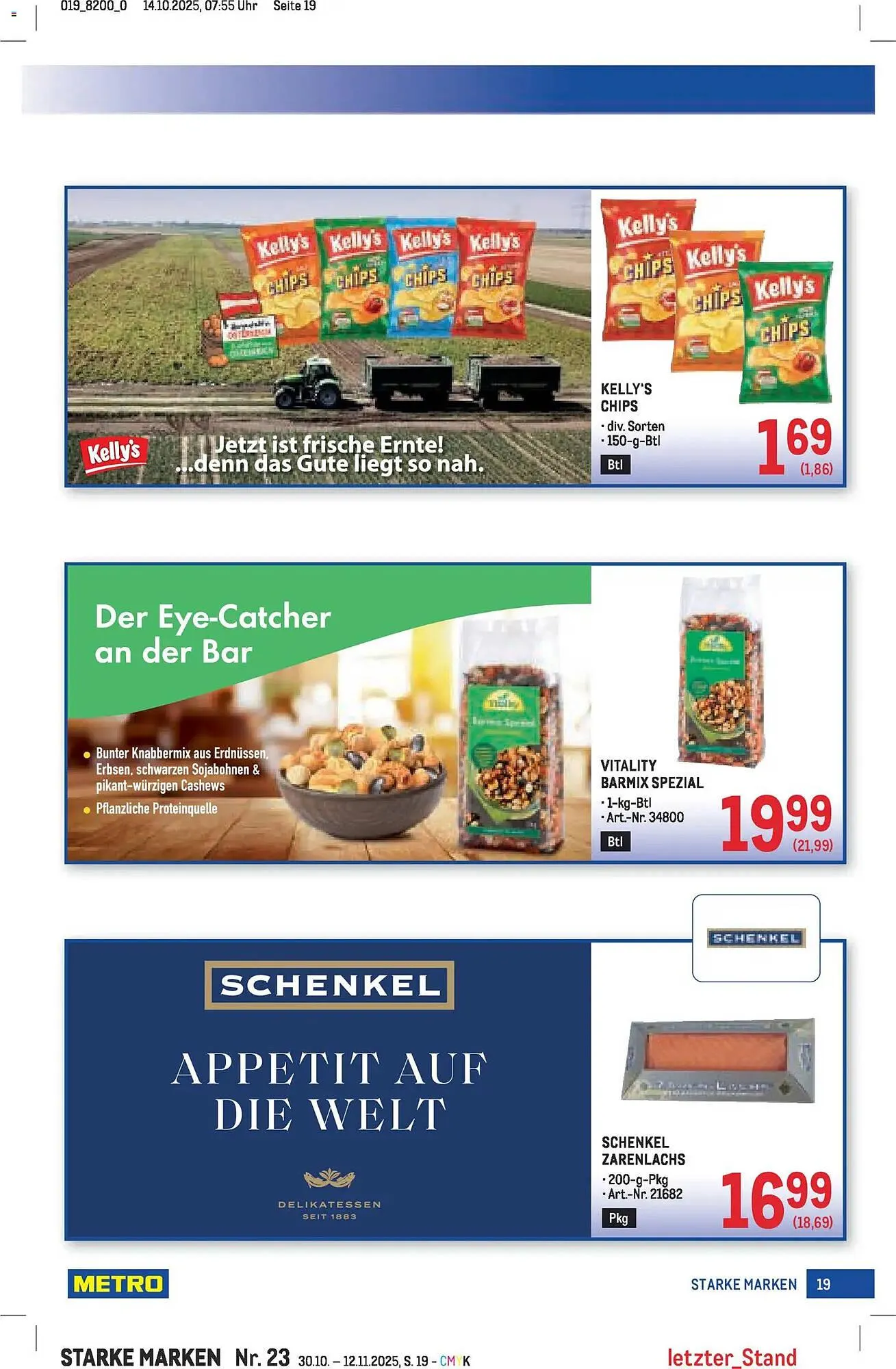 Metro Flugblatt von 30. Oktober bis 12. November 2025 - Flugblätt seite  19