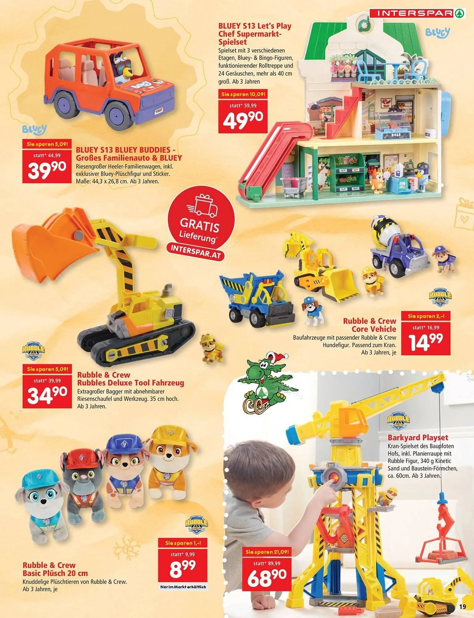 Interspar Flugblatt von 22. Oktober bis 15. Dezember 2025 - Flugblätt seite 19