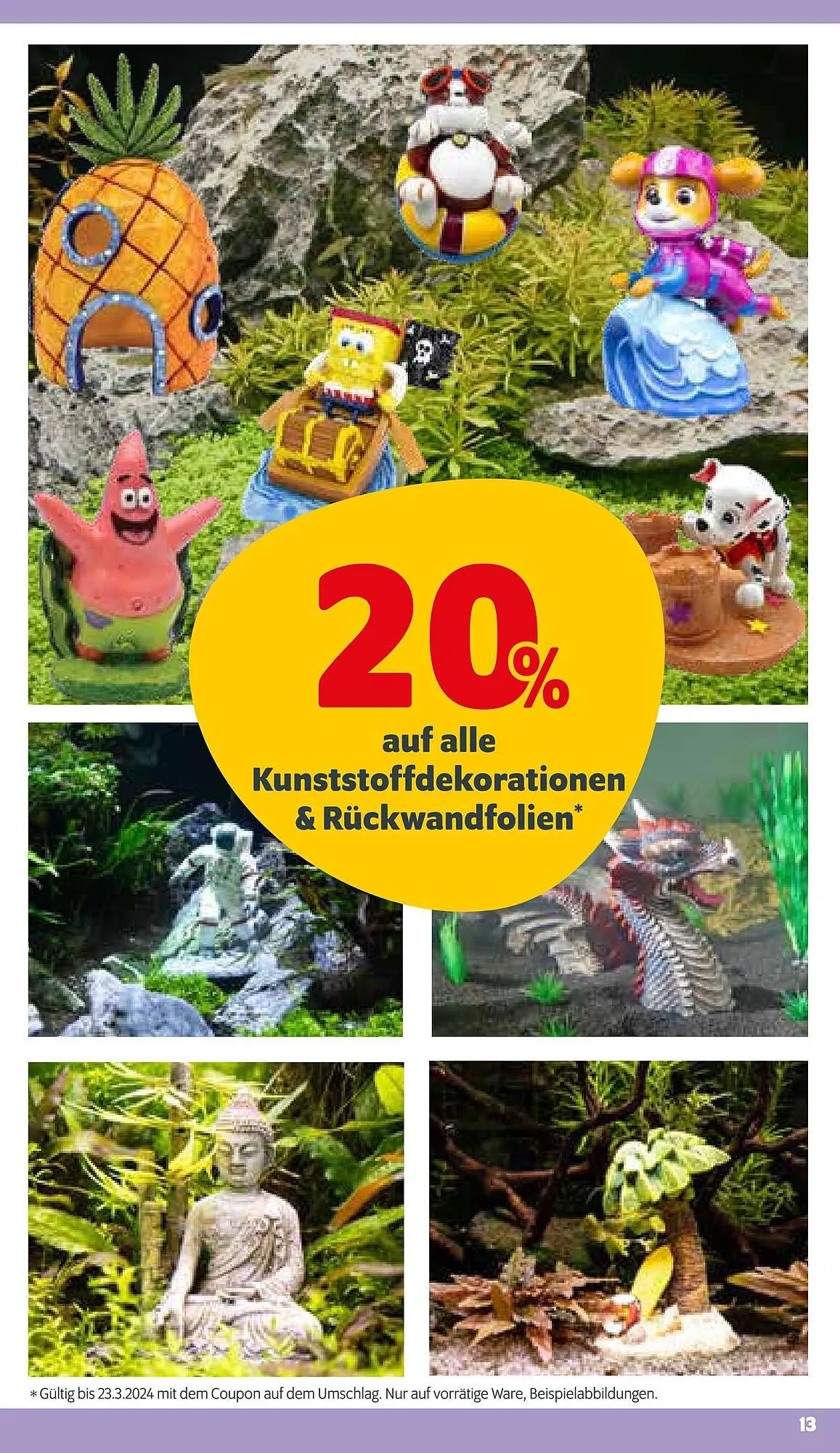 Das Futterhaus Flugblatt von 23. Februar bis 23. März 2024 - Flugblätt seite 13