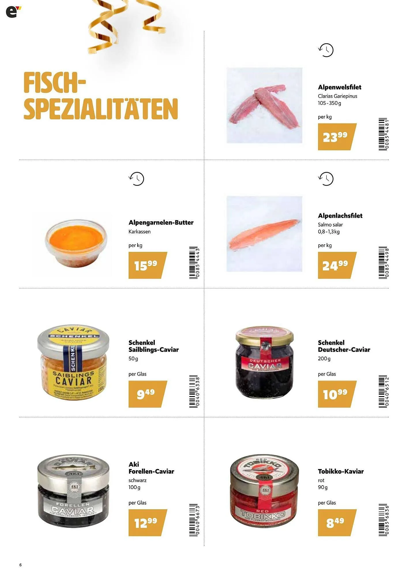 Eurogast Grissemann Flugblatt von 1. Dezember bis 31. Dezember 2025 - Flugblätt seite  6