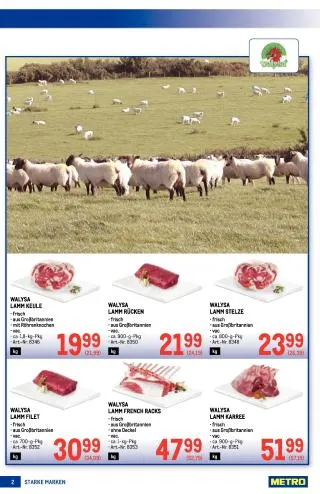 METRO Flugblatt Food - Starke Marken von 17. September bis 30. September 2026 - Flugblätt seite  2