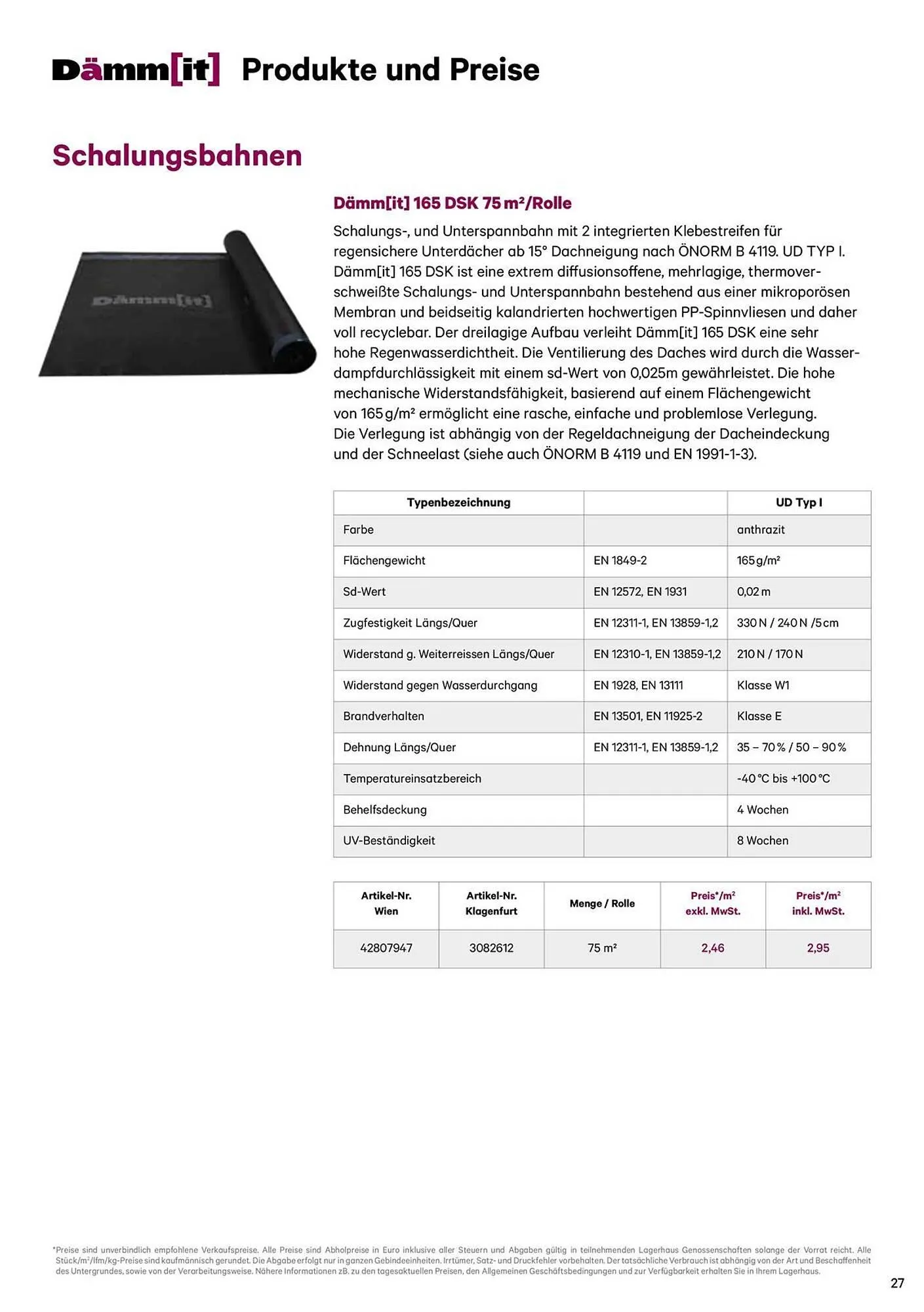 Lagerhaus Graz Land Flugblatt von 22. März bis 31. Dezember 2025 - Flugblätt seite  27