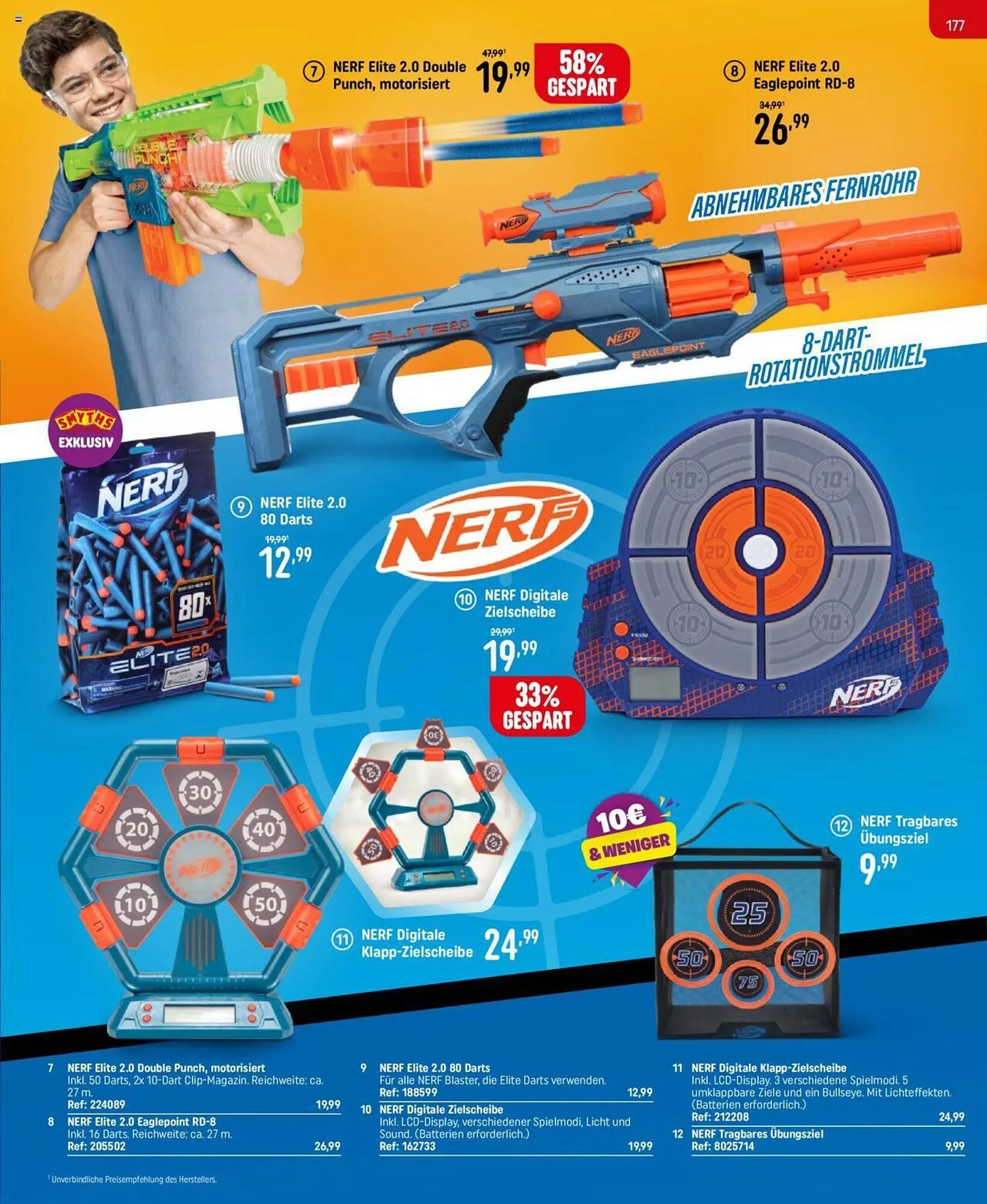 Smyths Toys Flugblatt von 25. September bis 13. Dezember 2024 - Flugblätt seite 177