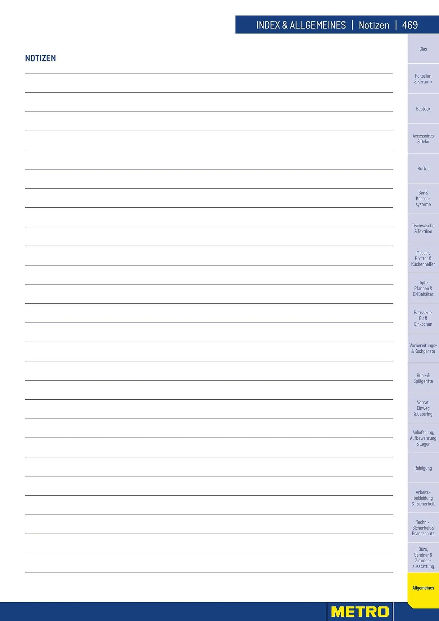 Metro Flugblatt von 25. März bis 31. Dezember 2026 - Flugblätt seite  469