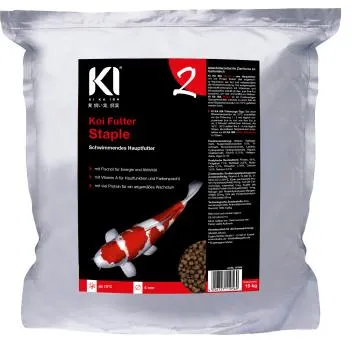 KI KA IBA Koi Staple-Hauptfutter 6mm im Beutel 10kg
