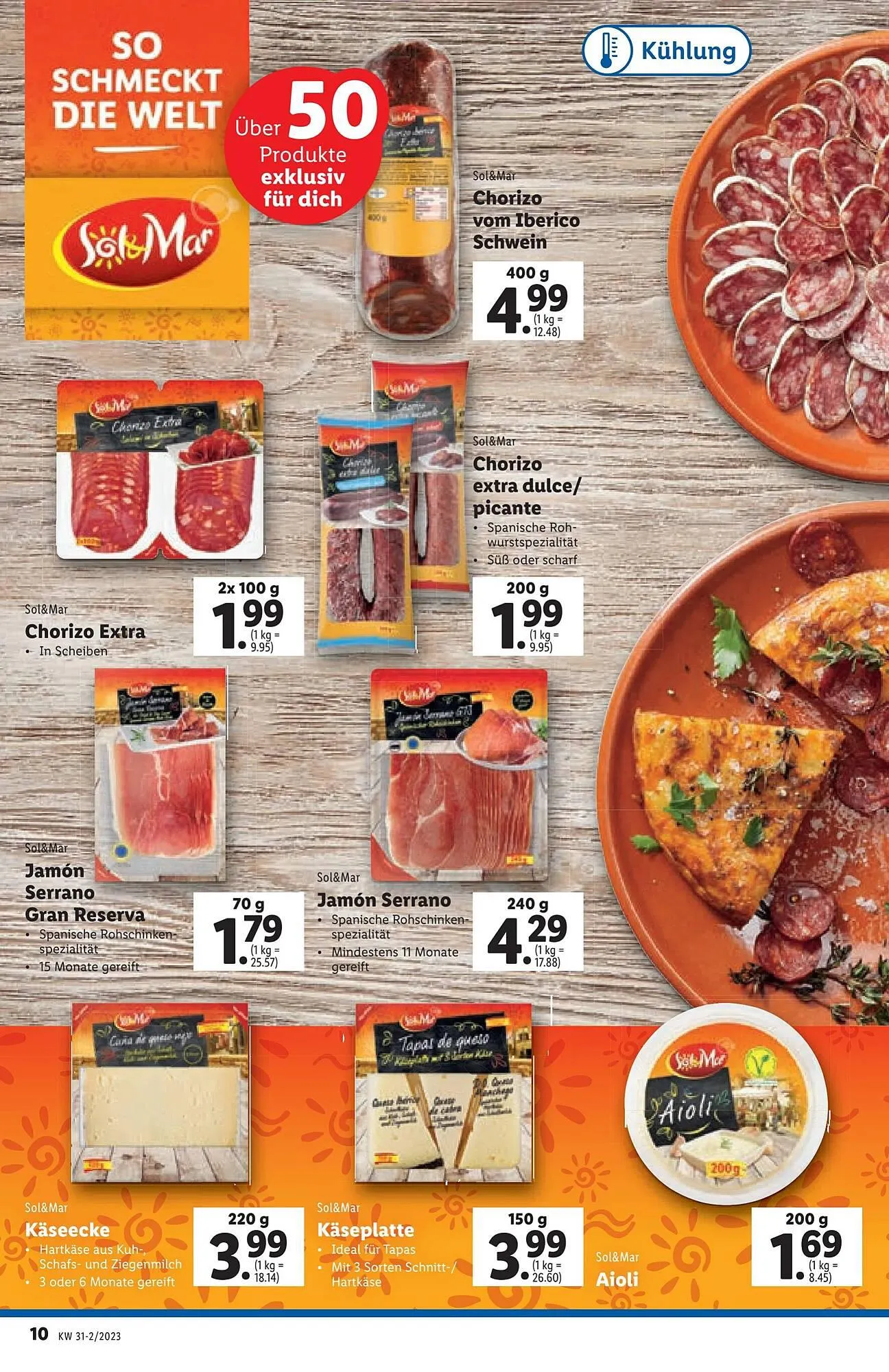 Lidl Flugblatt von 2. August bis 9. August 2023 - Flugblätt seite 10