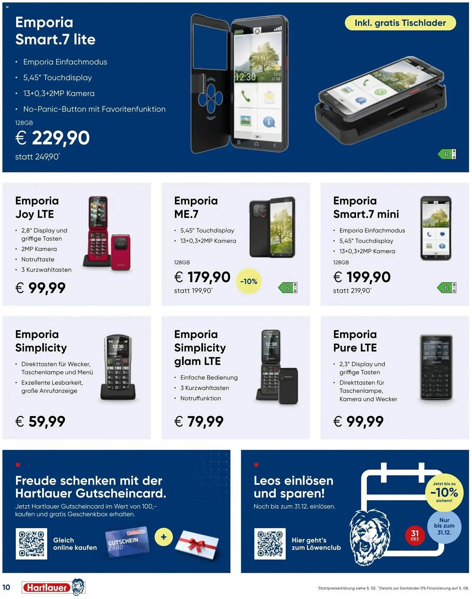Hartlauer Flugblatt von 1. Dezember bis 31. Dezember 2025 - Flugblätt seite  10