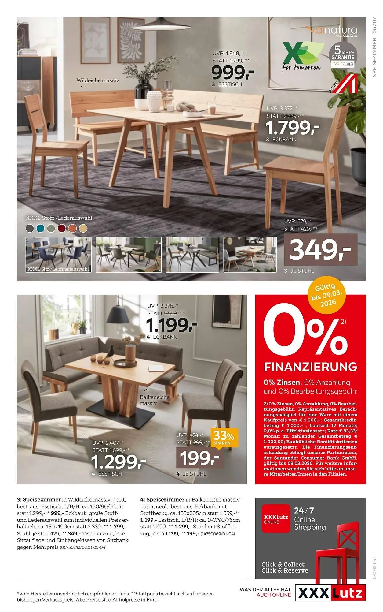 XXXLutz Prospekt von 24. Februar bis 10. März 2026 - Flugblätt seite  7