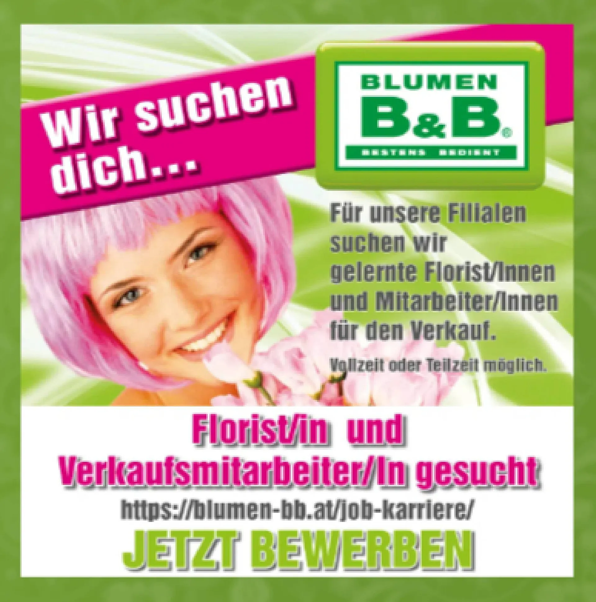 Blumen B&B Flugblatt - 1
