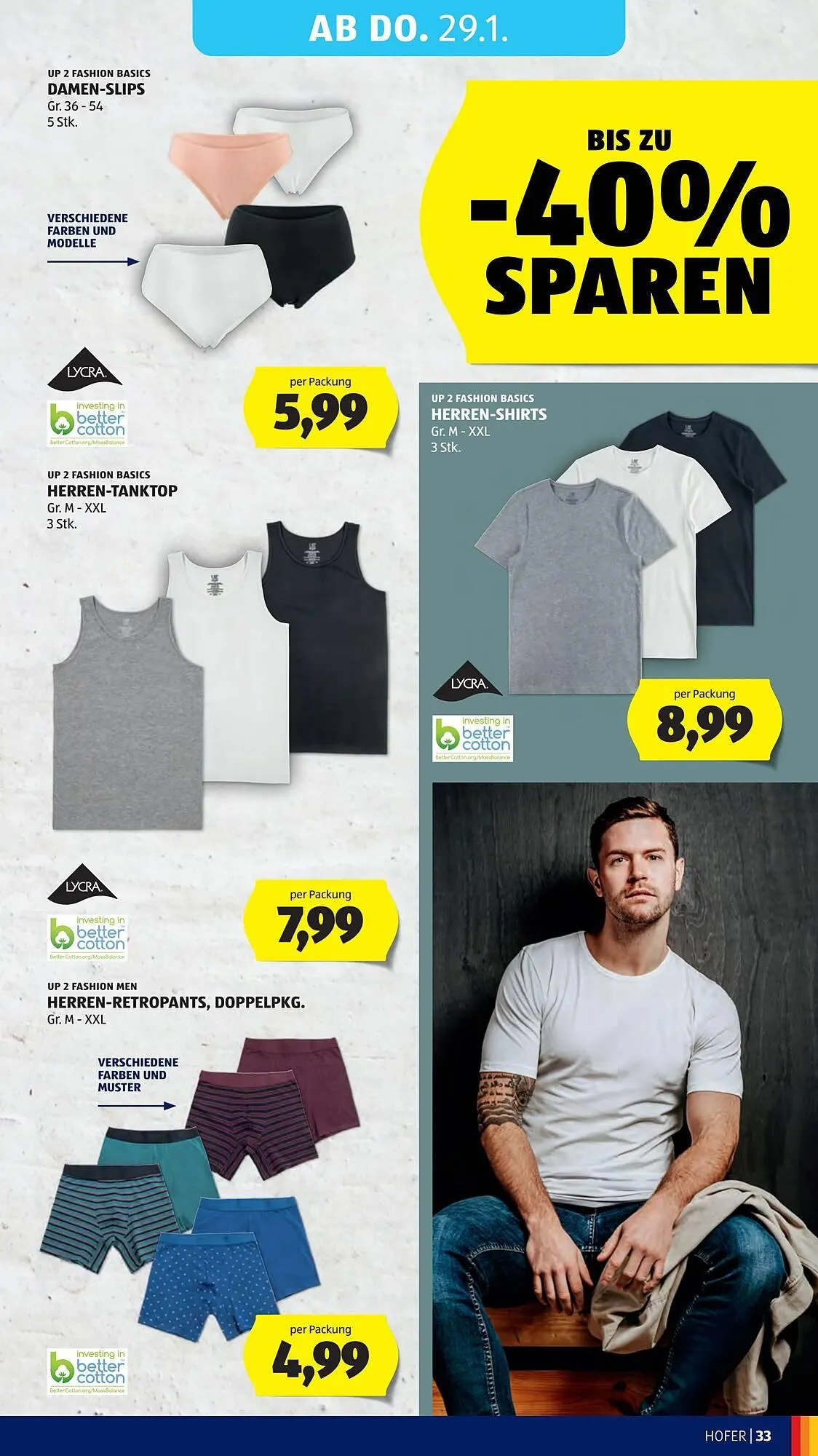 Hofer Flugblatt von 23. Jänner bis 30. Jänner 2026 - Flugblätt seite  37