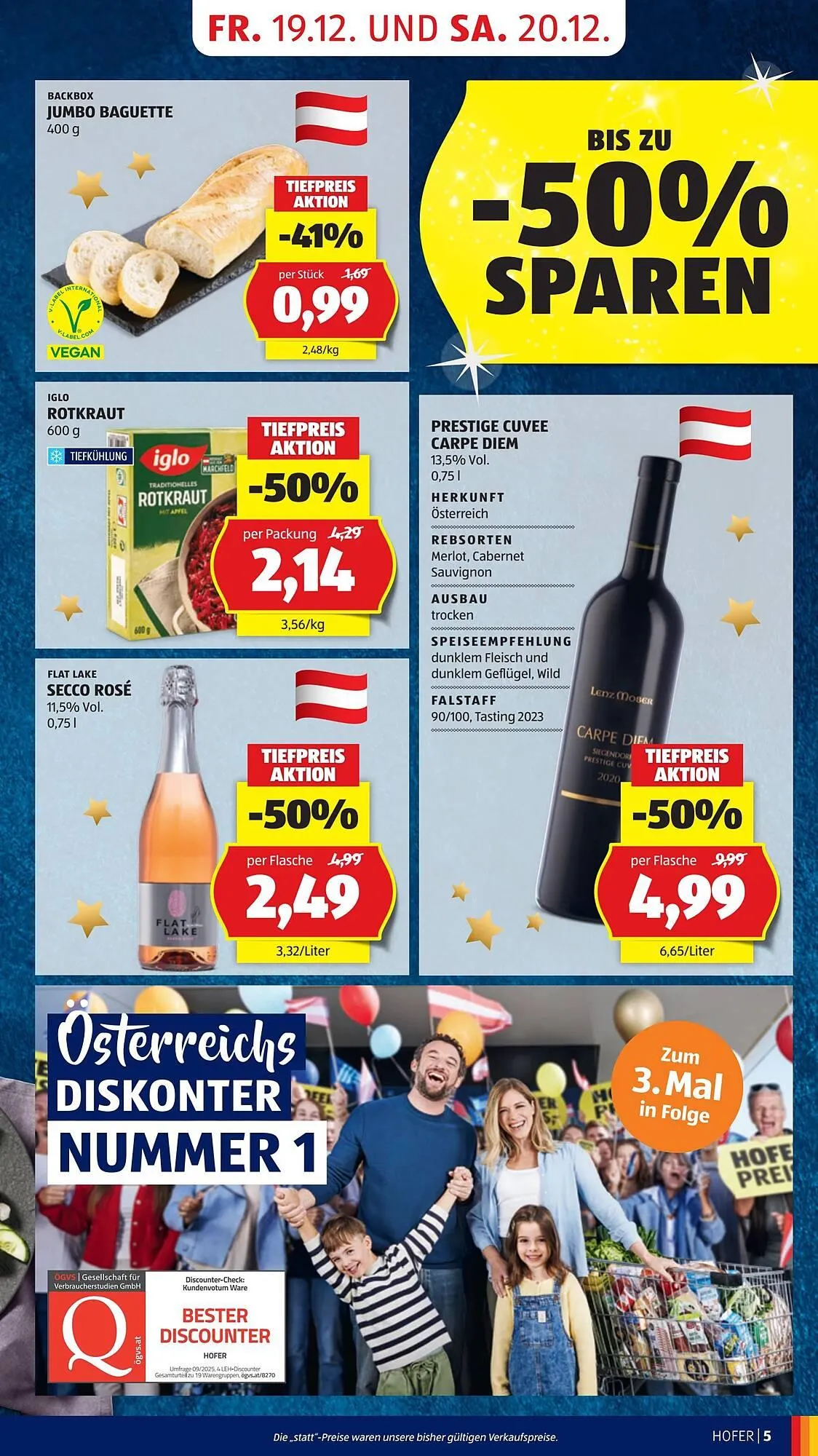 Hofer Flugblatt von 19. Dezember bis 25. Dezember 2025 - Flugblätt seite  7