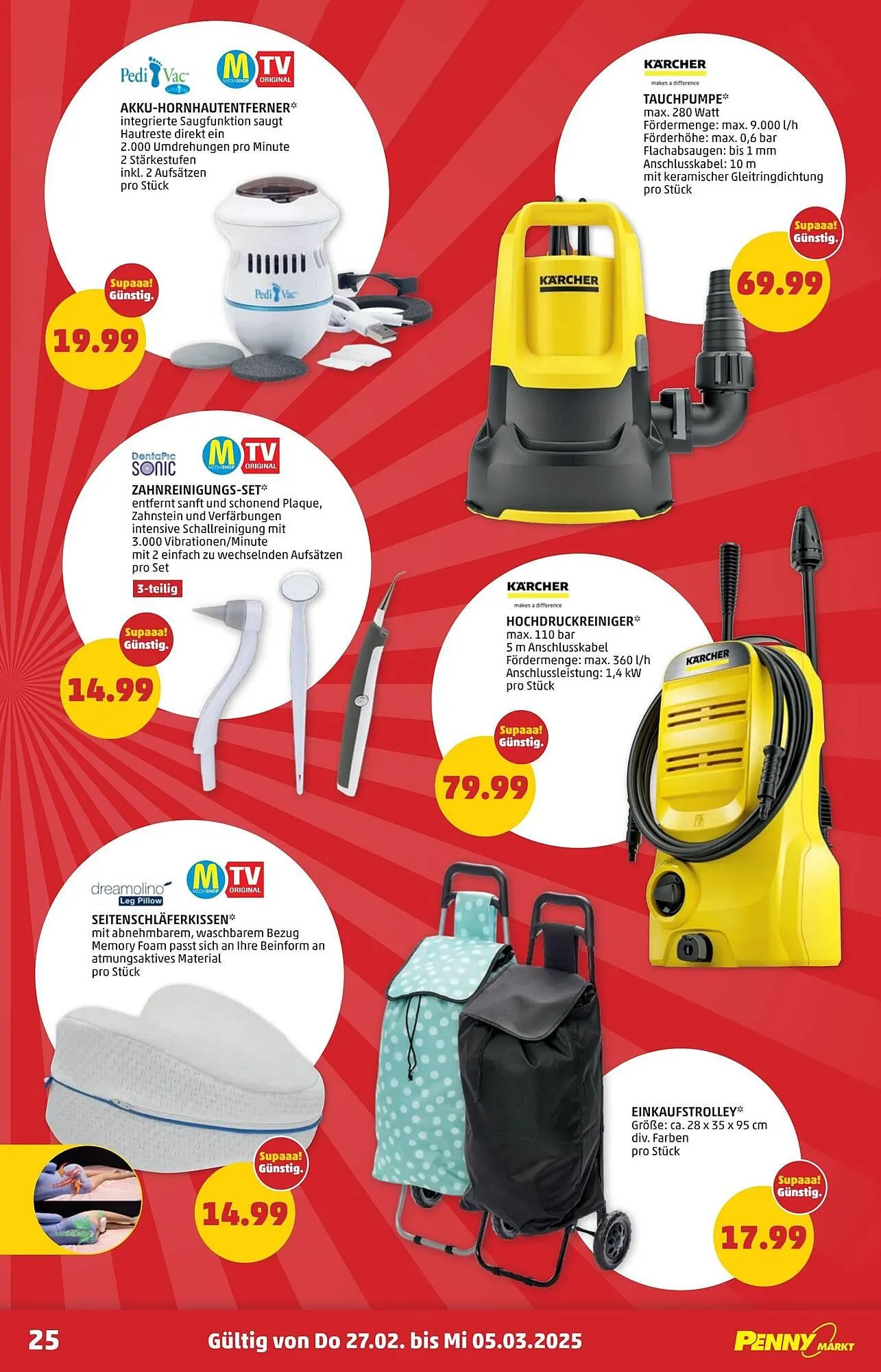 PENNY Flugblatt von 27. Februar bis 5. März 2025 - Flugblätt seite  25