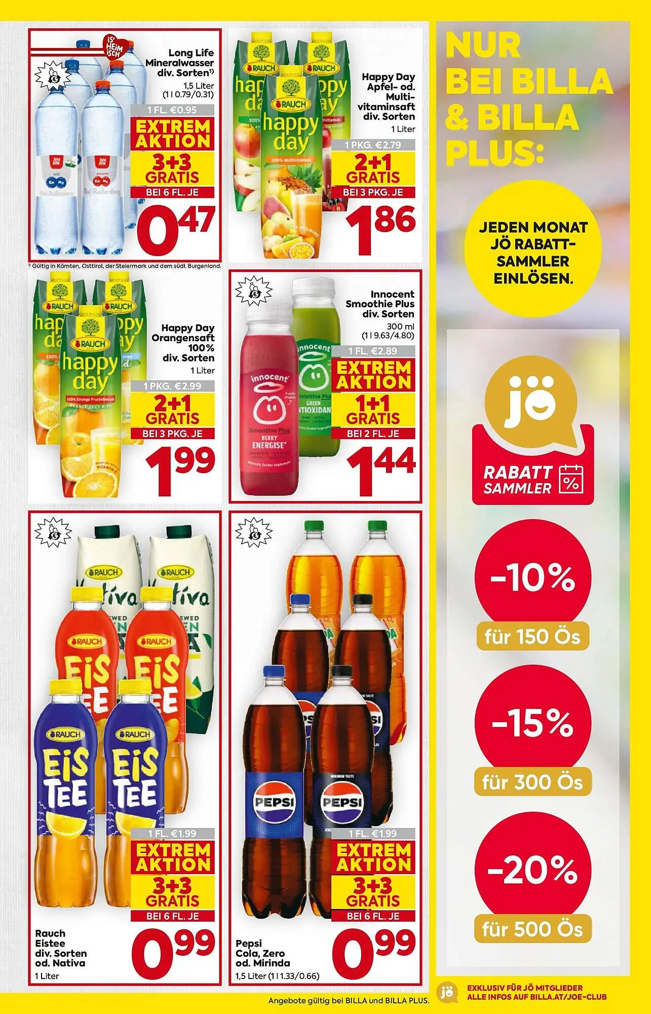 Billa Flugblatt von 8. Jänner bis 14. Jänner 2026 - Flugblätt seite  17