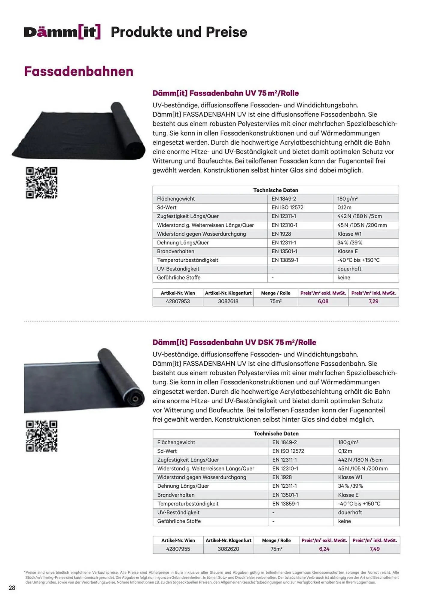 Lagerhaus Flugblatt von 1. Jänner bis 31. Dezember 2026 - Flugblätt seite 28