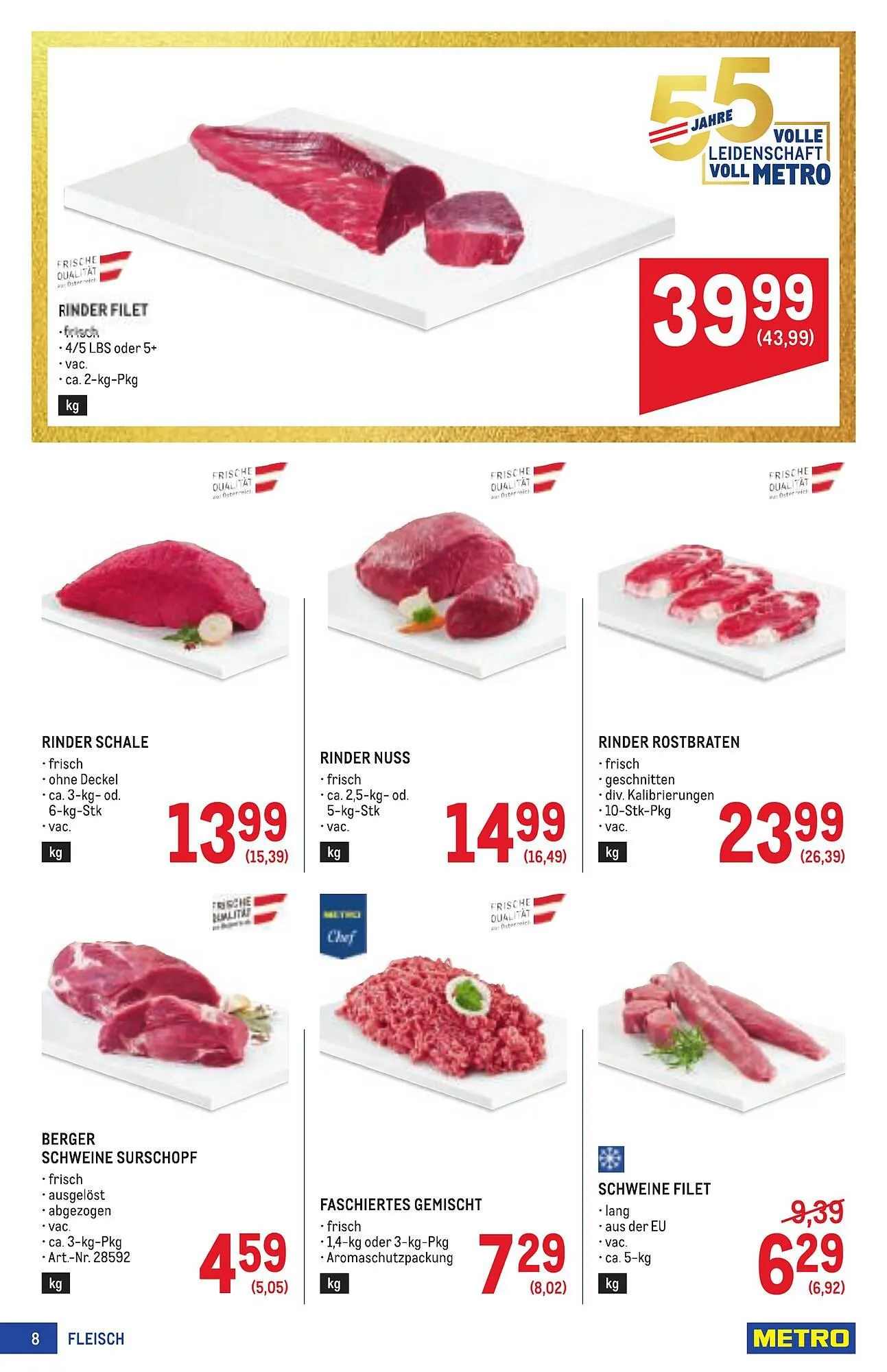 Metro Flugblatt von 16. April bis 29. April 2026 - Flugblätt seite  8