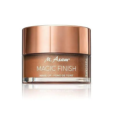 M. Asam Magic Finish Make Up Mousse (30ml), 4-in-1 Primer, Make up, Puder & Concealer, natürliche & leichte Foundation für jeden Hauttyp, vegane Schminke