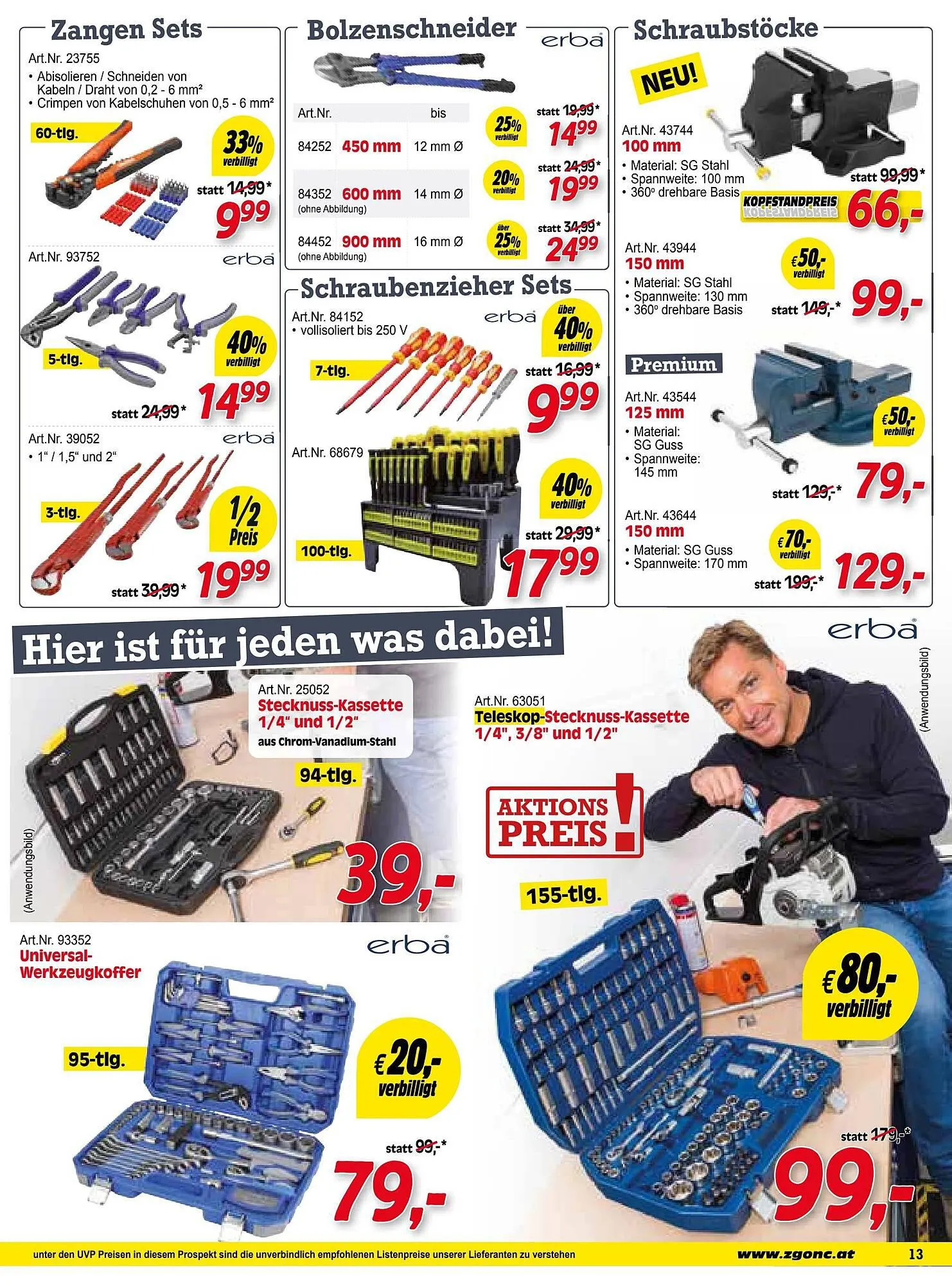 Zgonc Flugblatt von 31. Jänner bis 25. Februar 2024 - Flugblätt seite 13