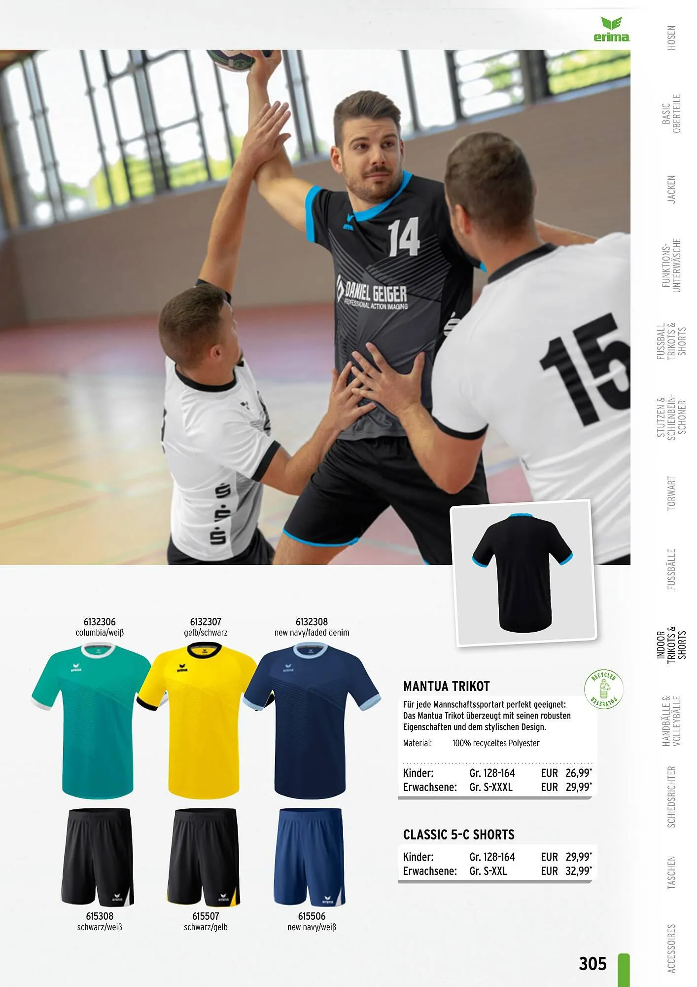 ERIMA Flugblatt von 2. Jänner bis 31. Dezember 2024 - Flugblätt seite  305