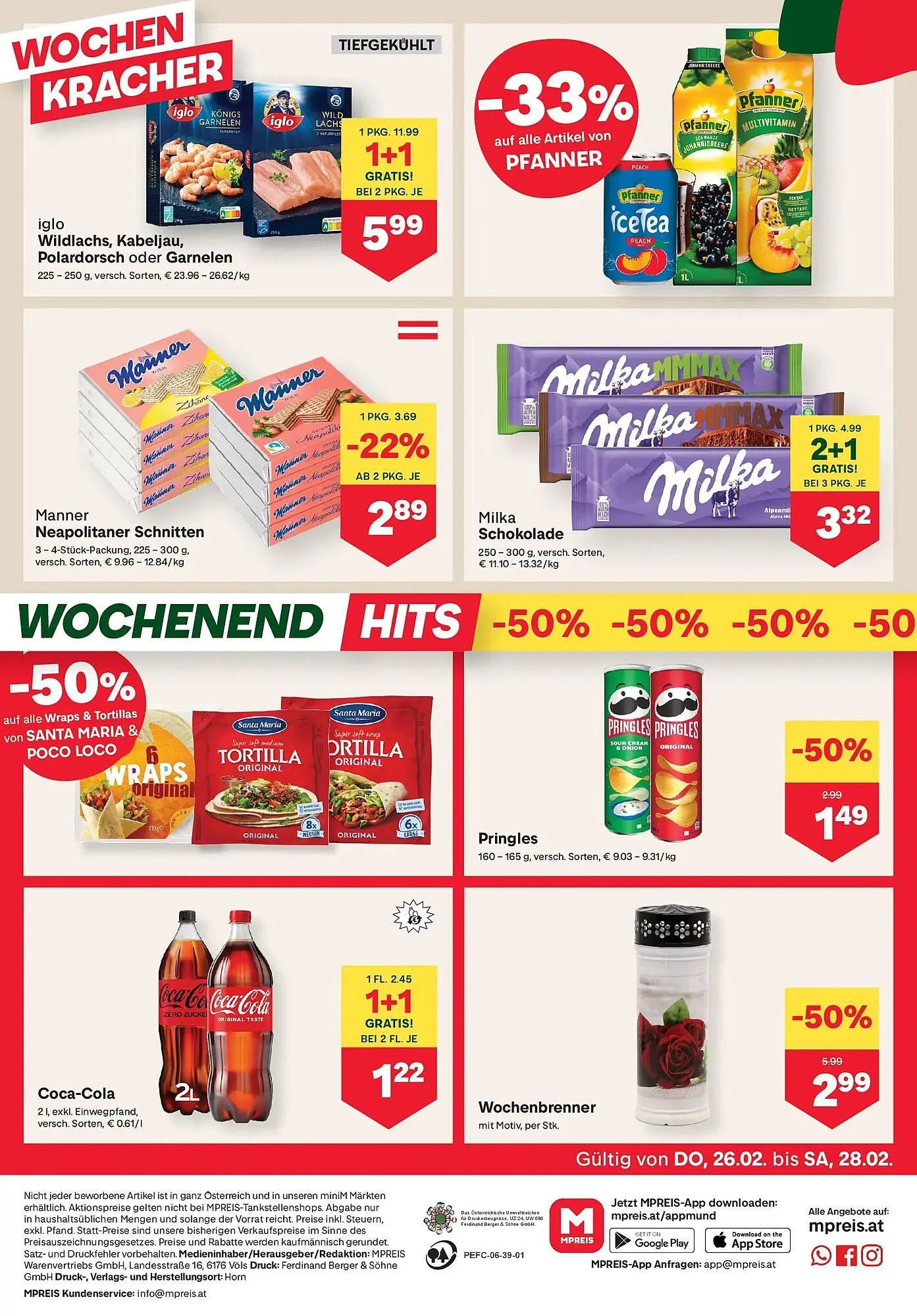 MPreis Flugblatt von 26. Februar bis 4. März 2026 - Flugblätt seite  12