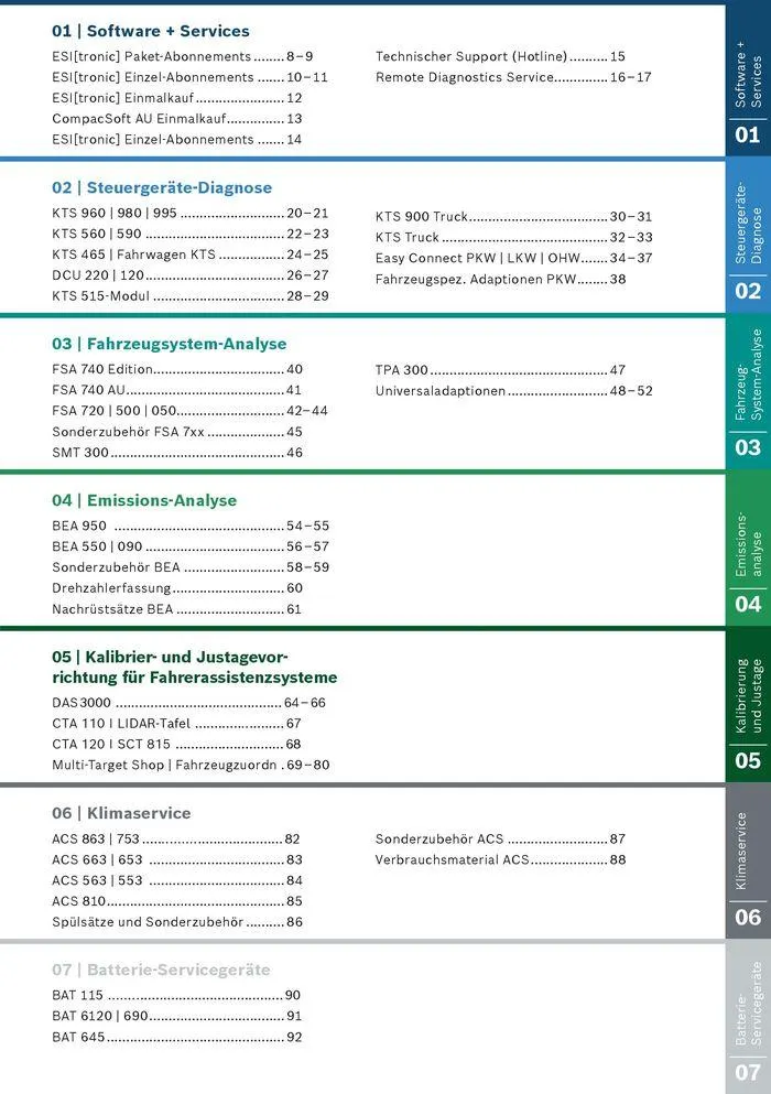 Werkstattausrüstung von Bosch von 21. Mai bis 31. Dezember 2024 - Flugblätt seite 3