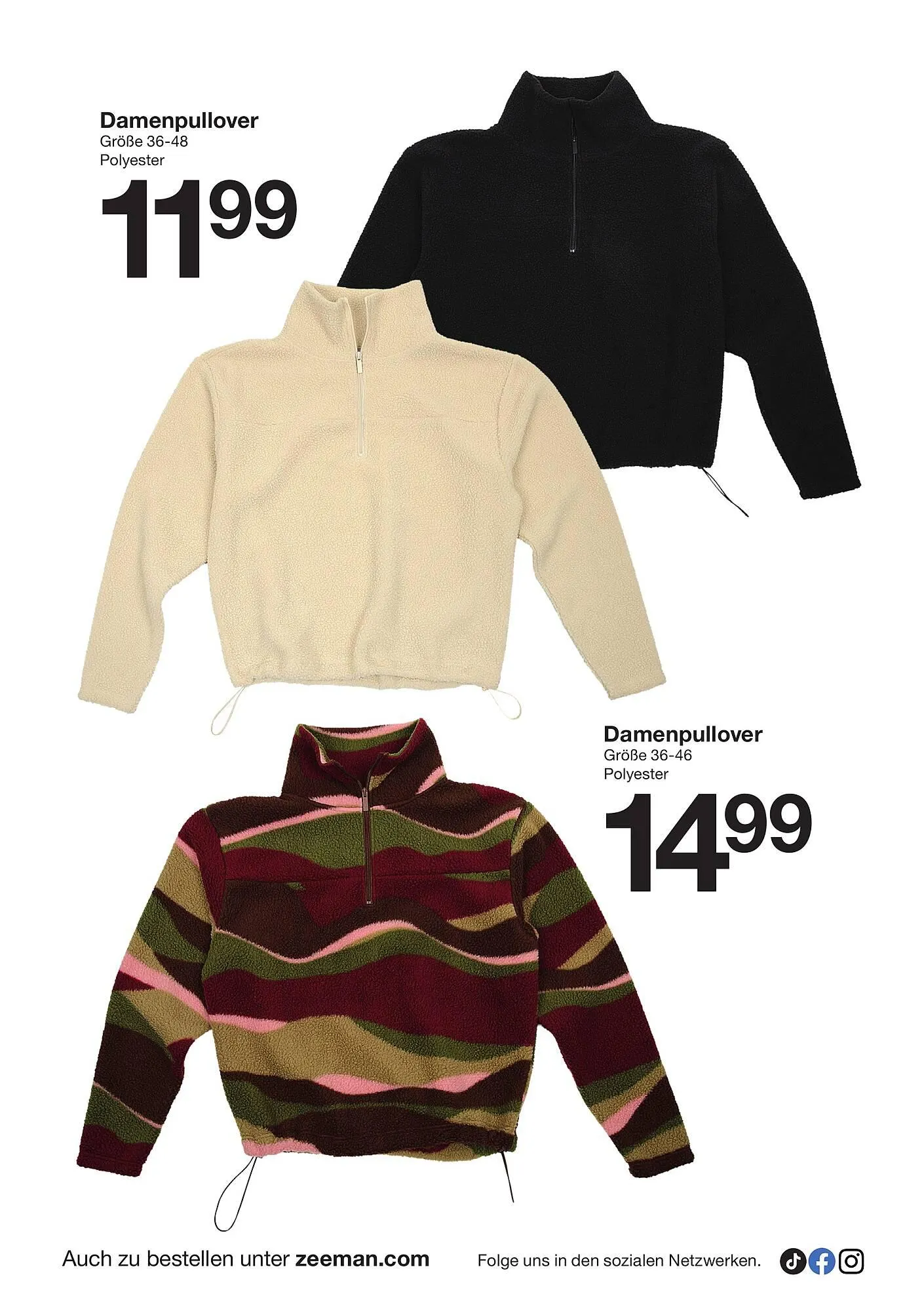 Zeeman Prospekt von 11. Oktober bis 24. Oktober 2025 - Flugblätt seite  4