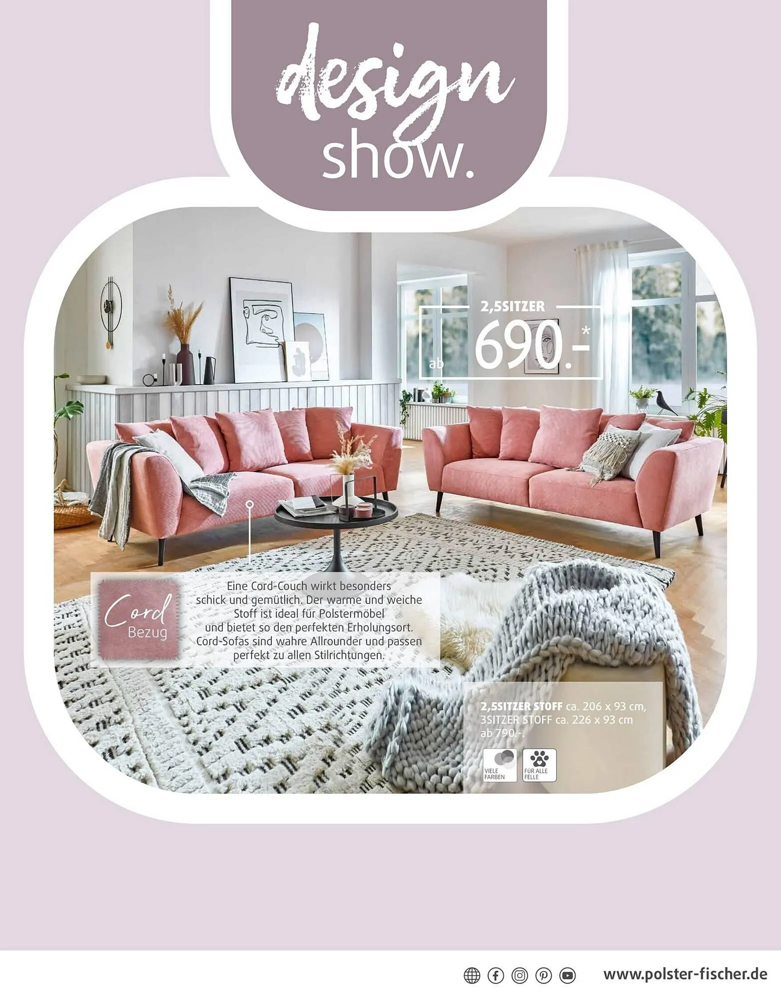 Polstermöbel Fischer Flugblatt von 15. Februar bis 17. März 2024 - Flugblätt seite  30