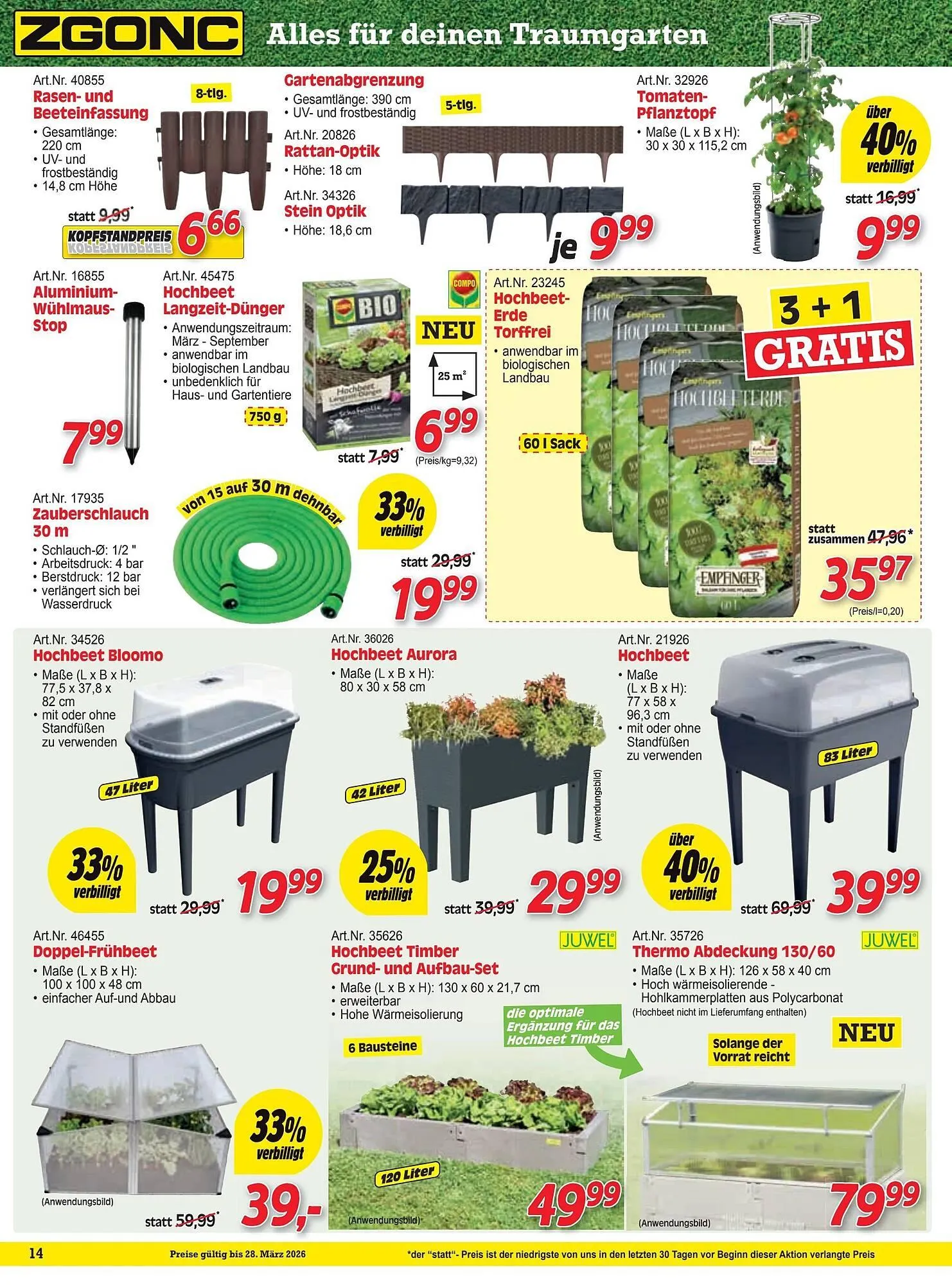 Zgonc Flugblatt von 1. März bis 28. März 2026 - Flugblätt seite  14