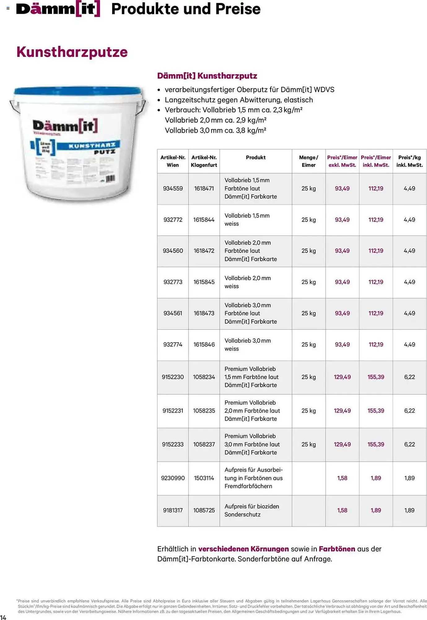 Lagerhaus Flugblatt von 8. Jänner bis 31. Dezember 2025 - Flugblätt seite  14